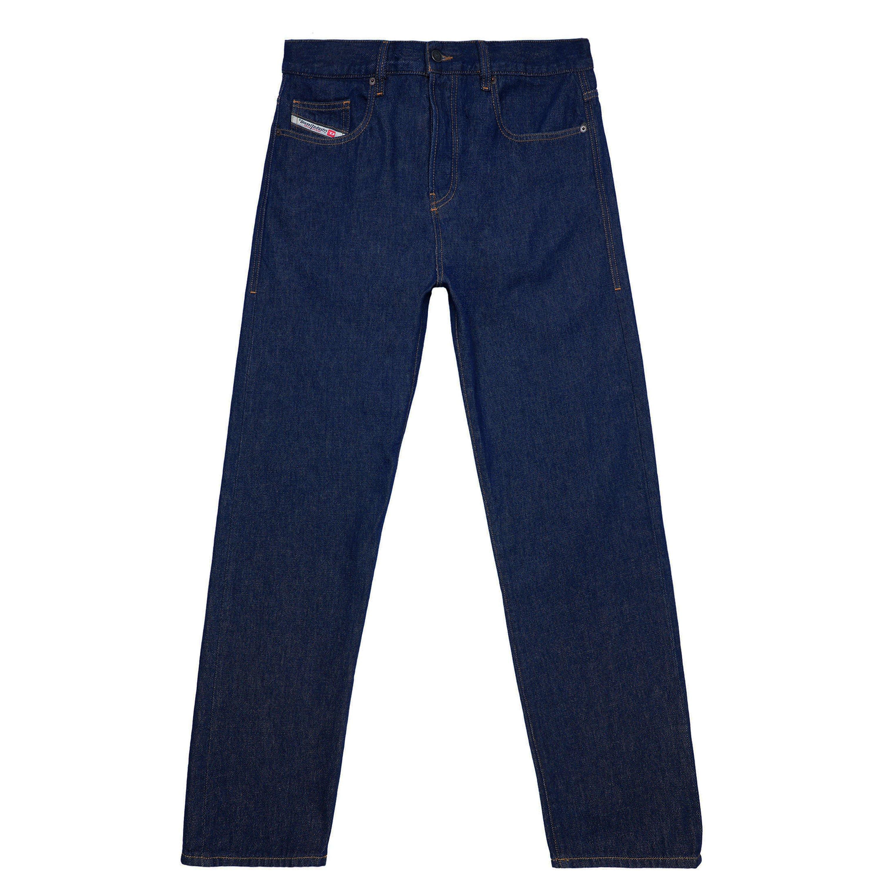 Blue 01 - Diesel - D Viker Straight Jeans - 5