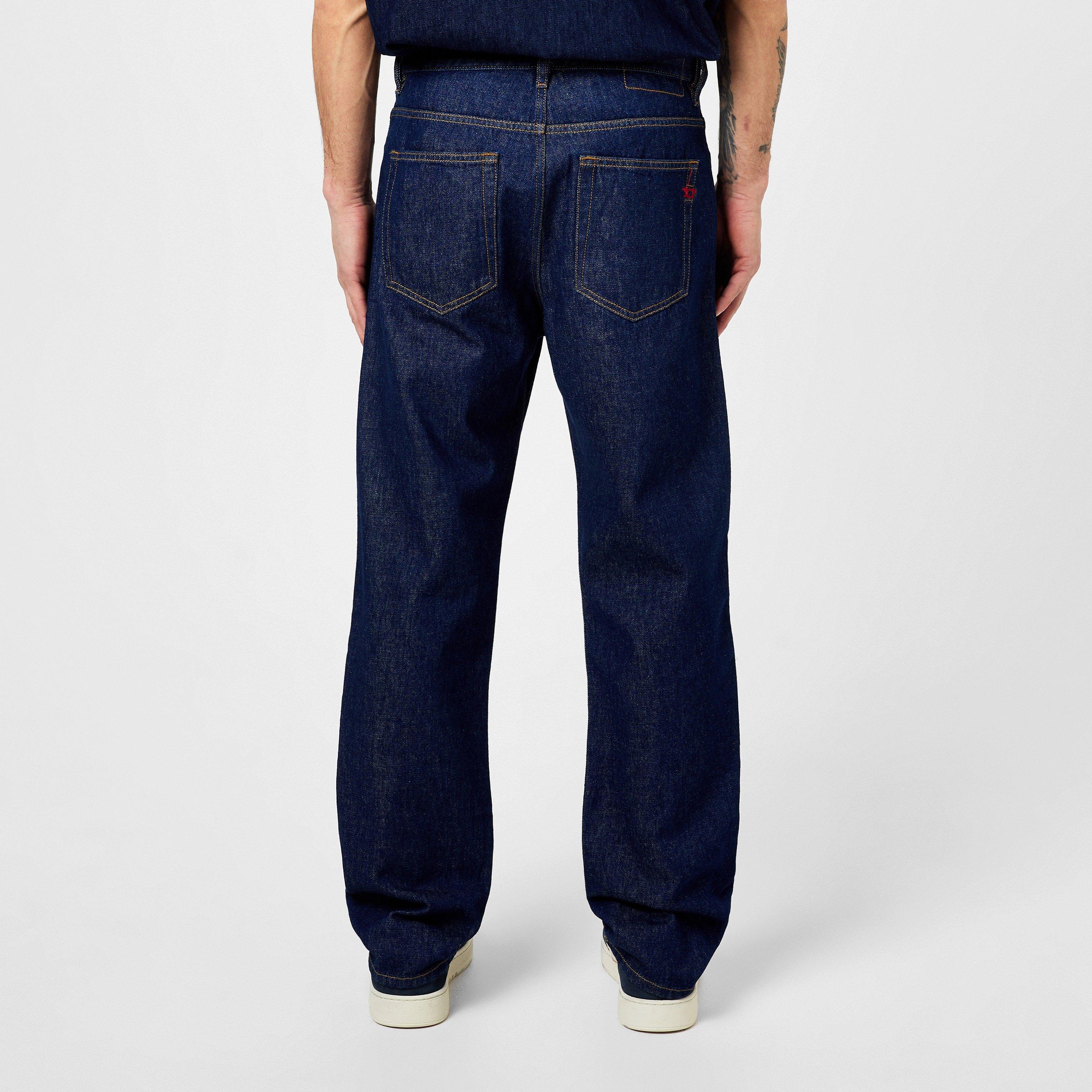 Blue 01 - Diesel - D Viker Straight Jeans - 3