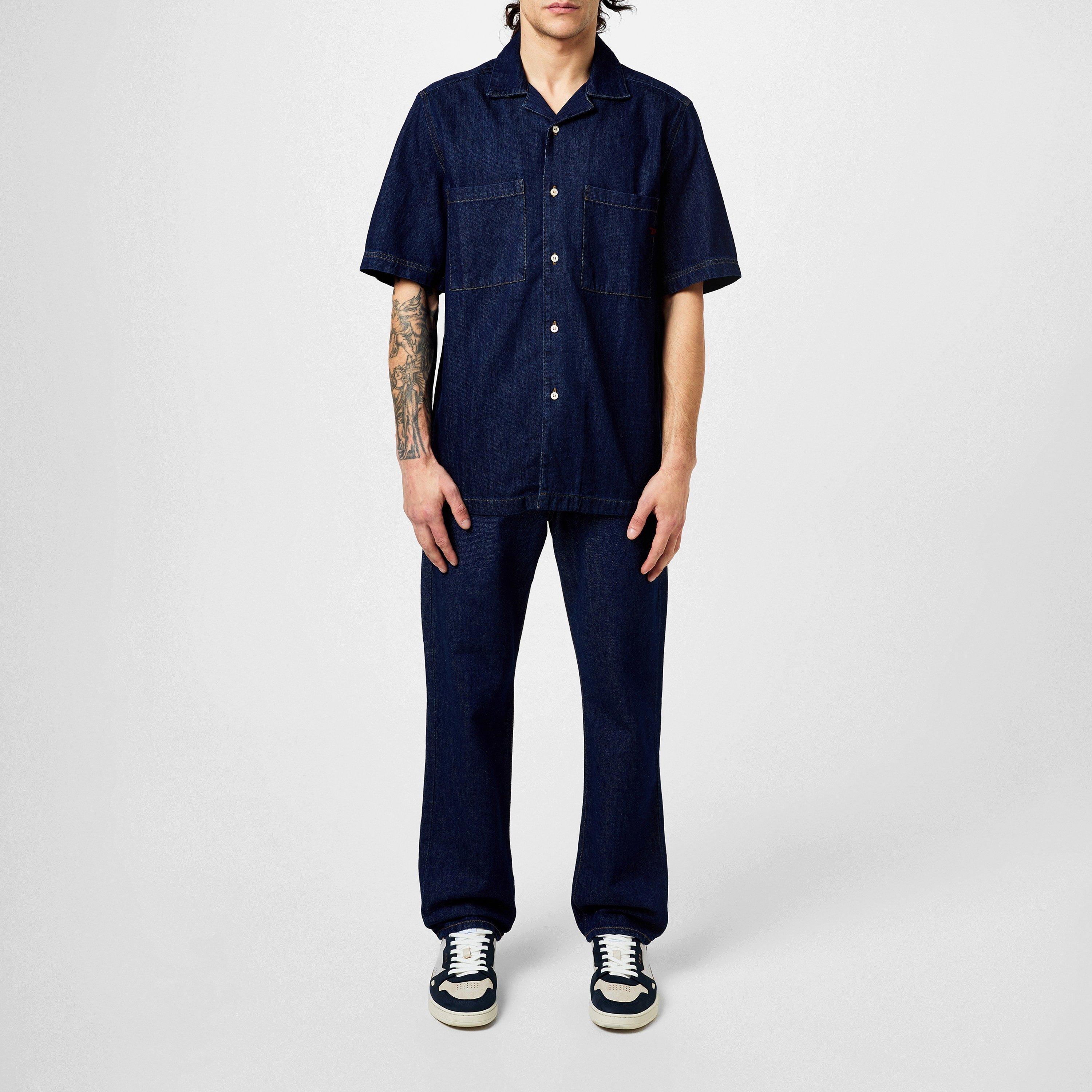 Blue 01 - Diesel - D Viker Straight Jeans - 4