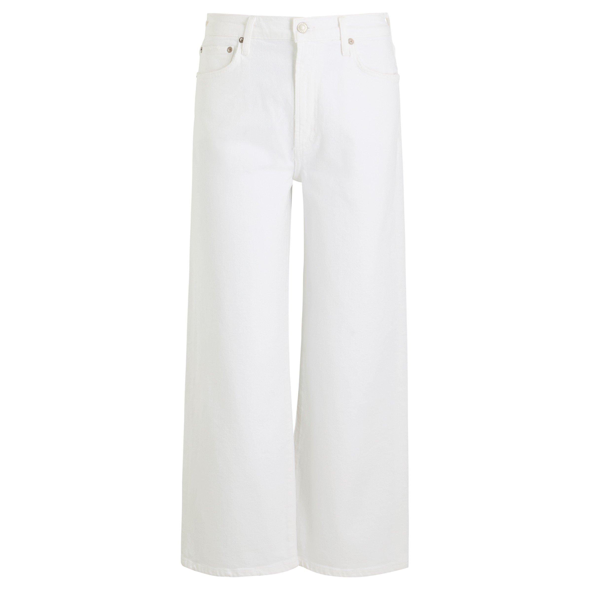 WHITE - Agolde - JE HARPER CROP