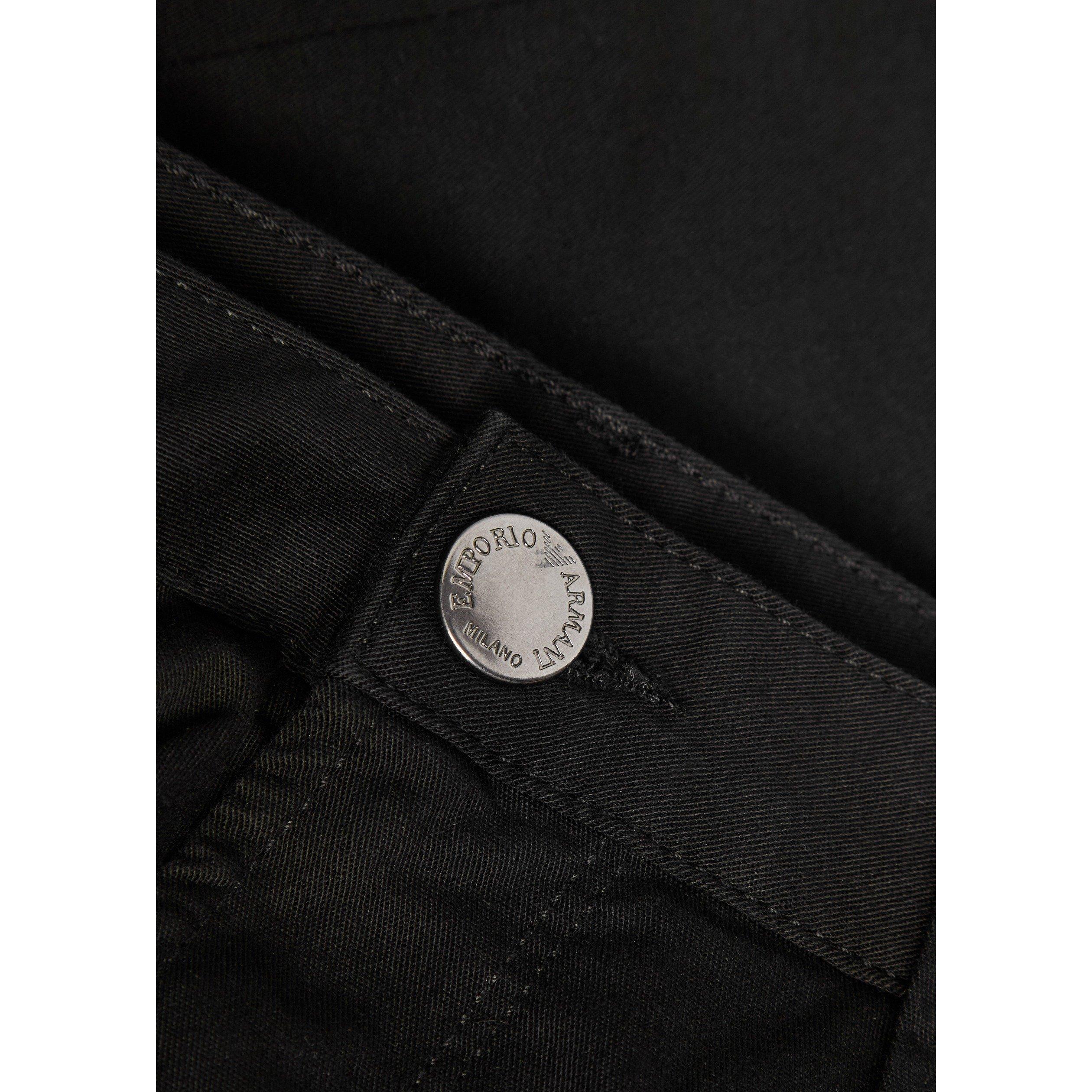 BLACK - Emporio Armani - EA STRETCH GAB 5 PKT - 4
