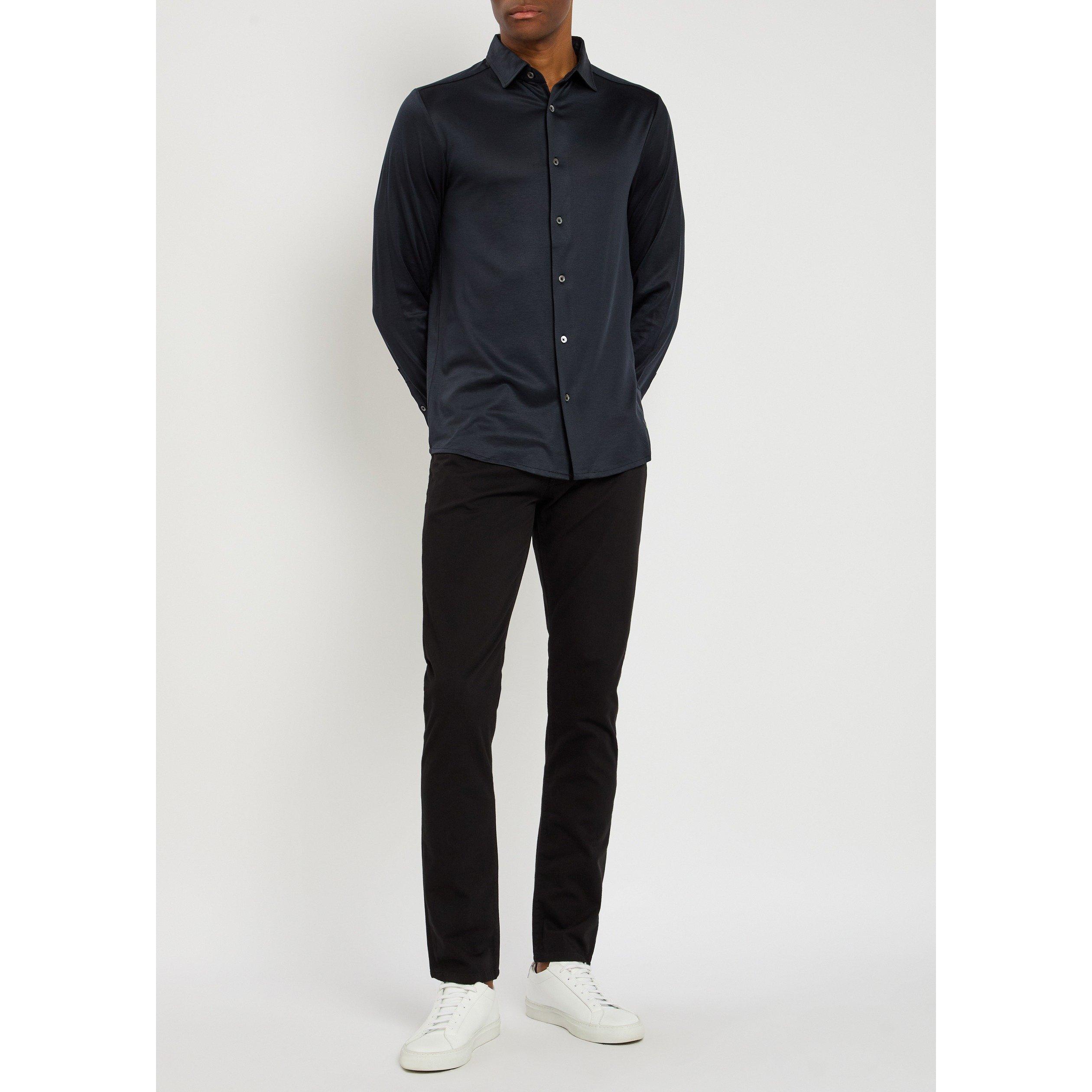 BLACK - Emporio Armani - EA STRETCH GAB 5 PKT - 5