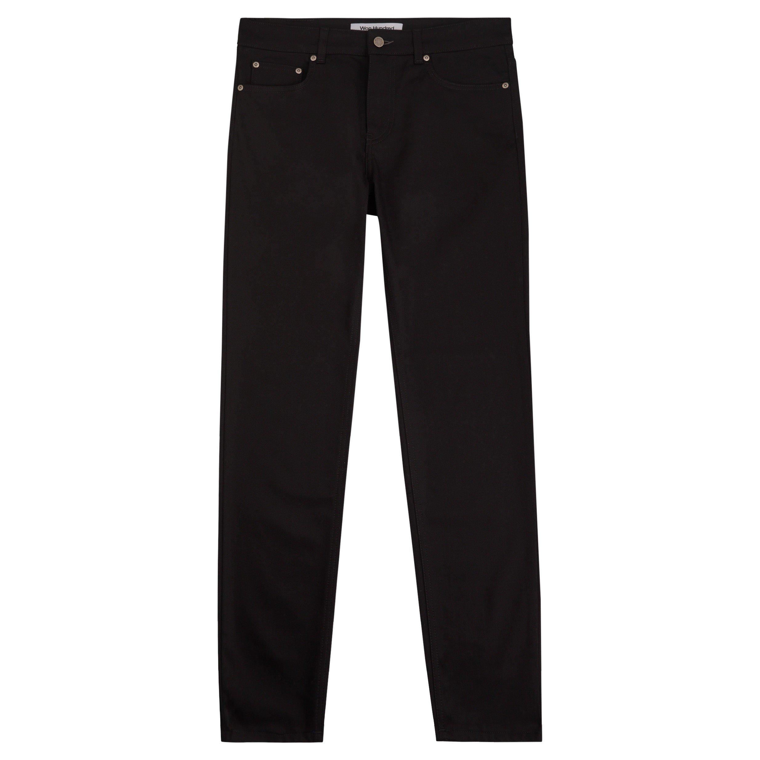 BLACK - Won Hundred - WH DEAN SLIM JEAN