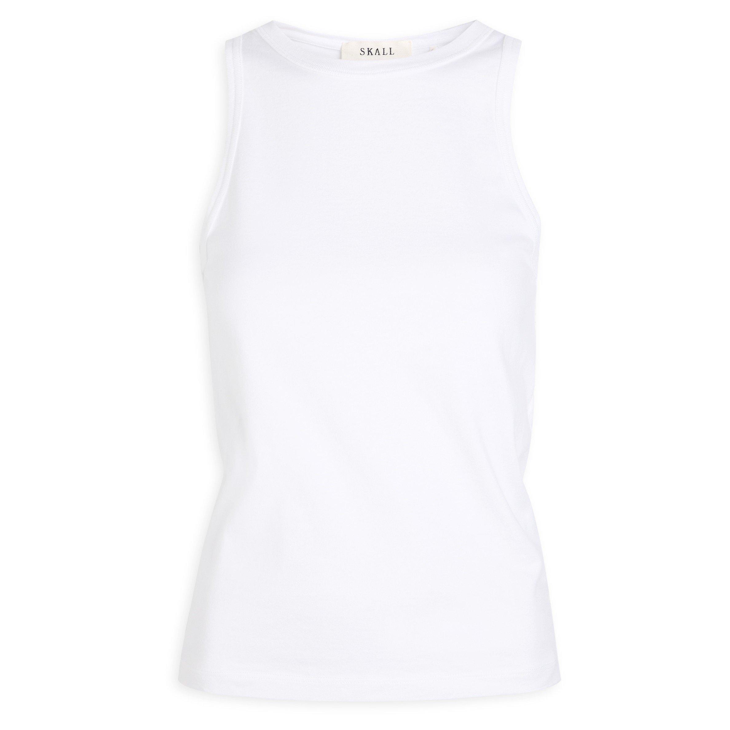 WHITE - Skall Studio - T SL LOUI TANK TOP