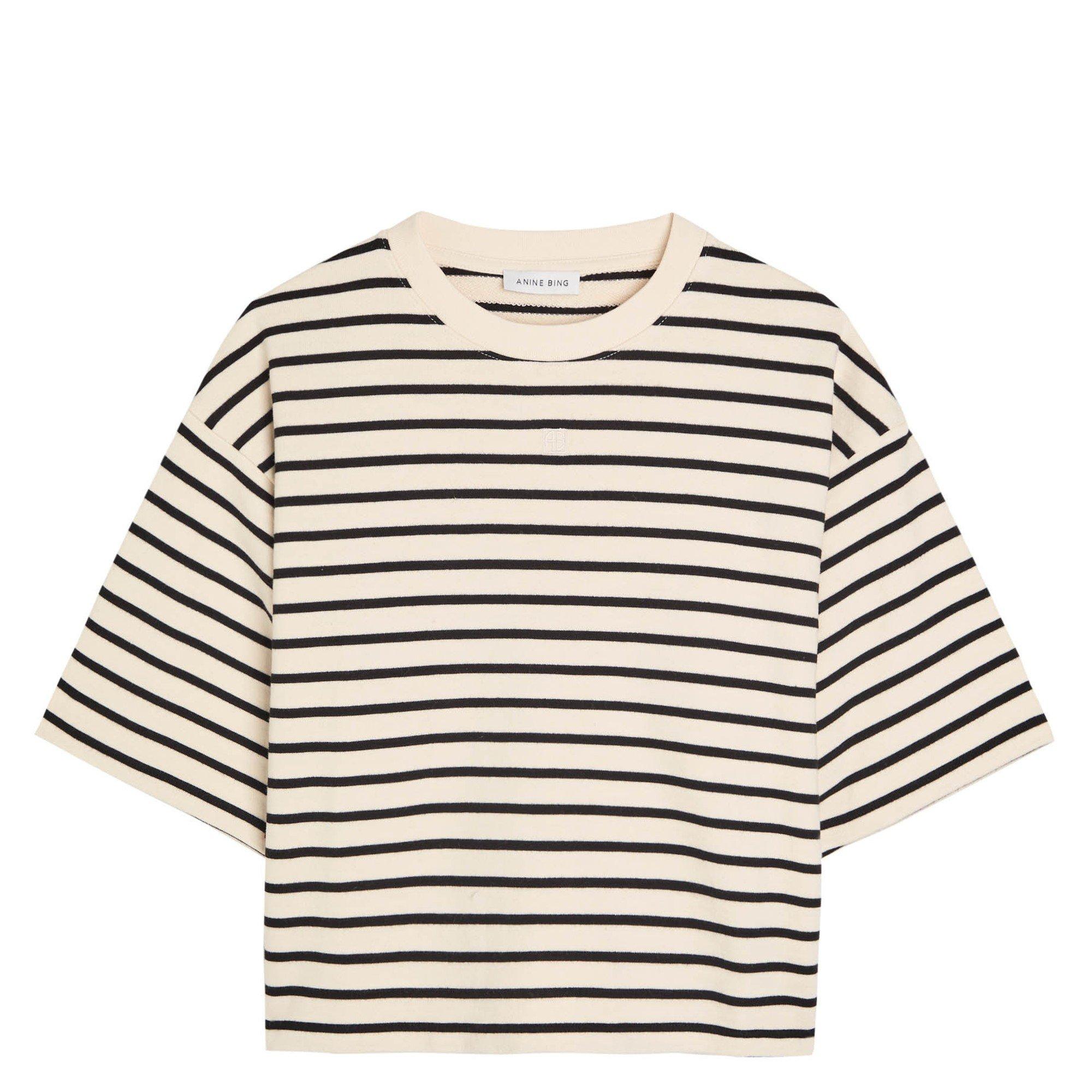 Anine Bing T MYERS CROPPED TEE