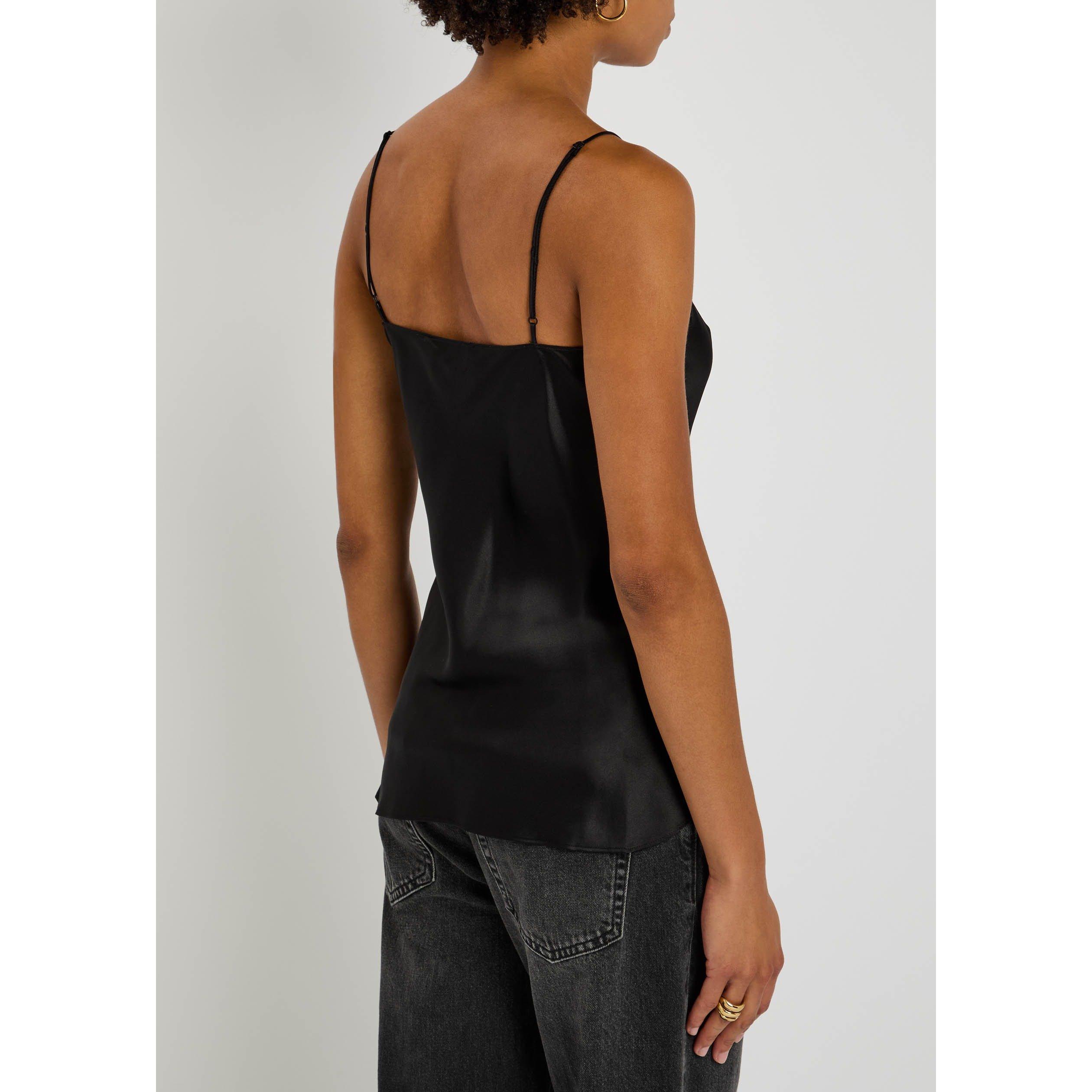 BLACK - Nili Lotan - ISABELLA CAMI TOP - 3
