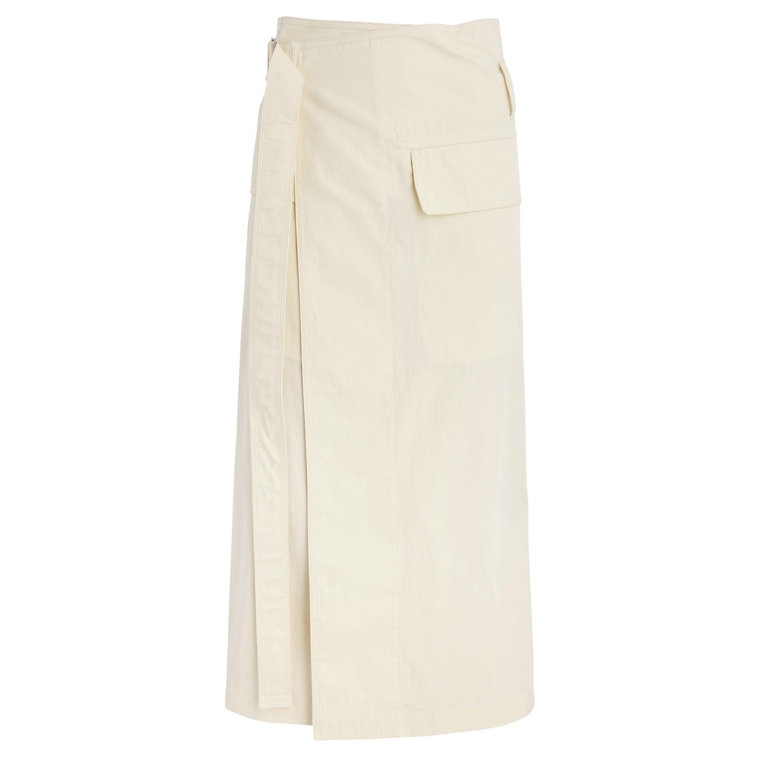 CREAM - Helmut Lang - LS TRENCH SKIRT.LIGHT