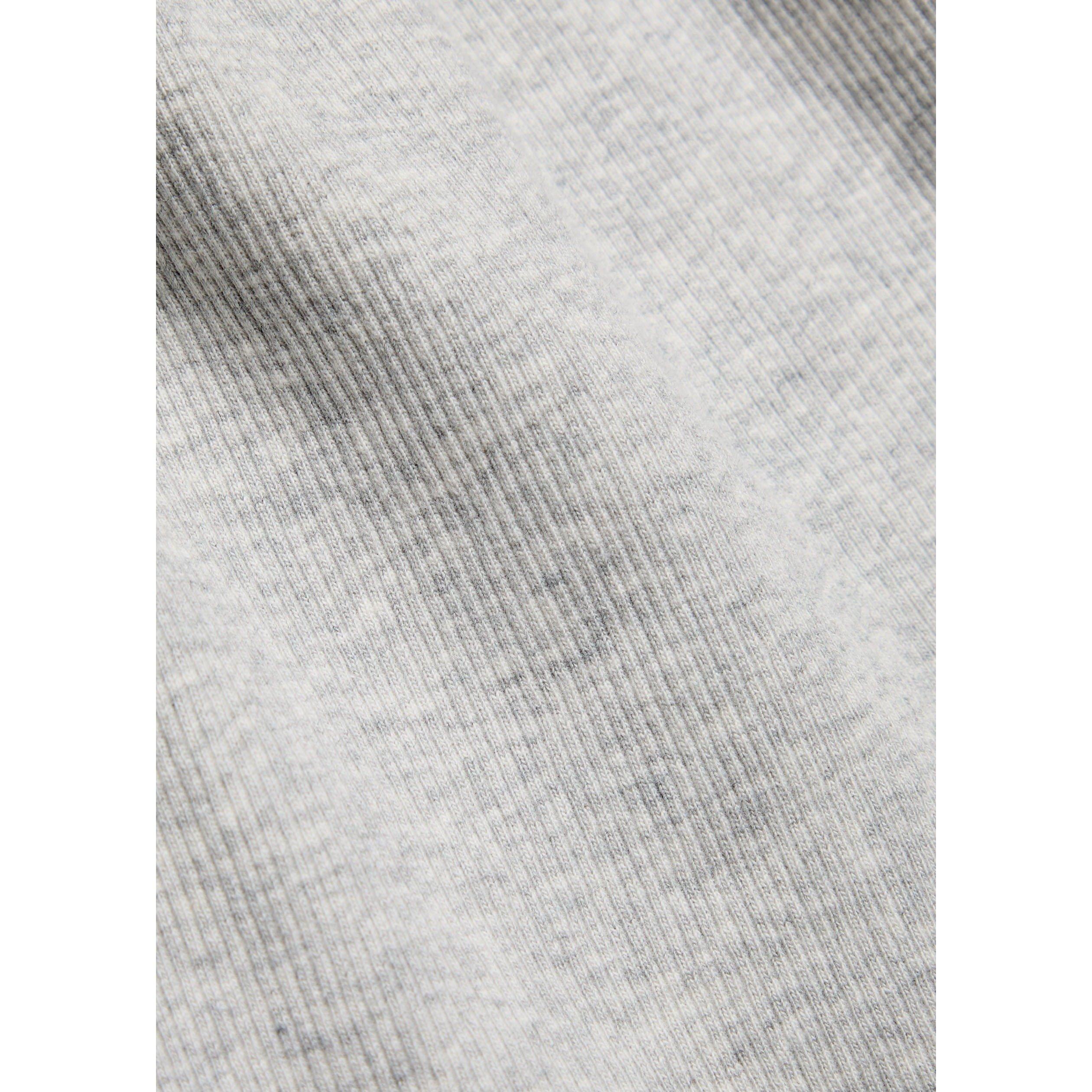 LIGHT GREY - SKIMS - Women's Cotton Ribbed Cropped Slim-Fit Tank Top - 4