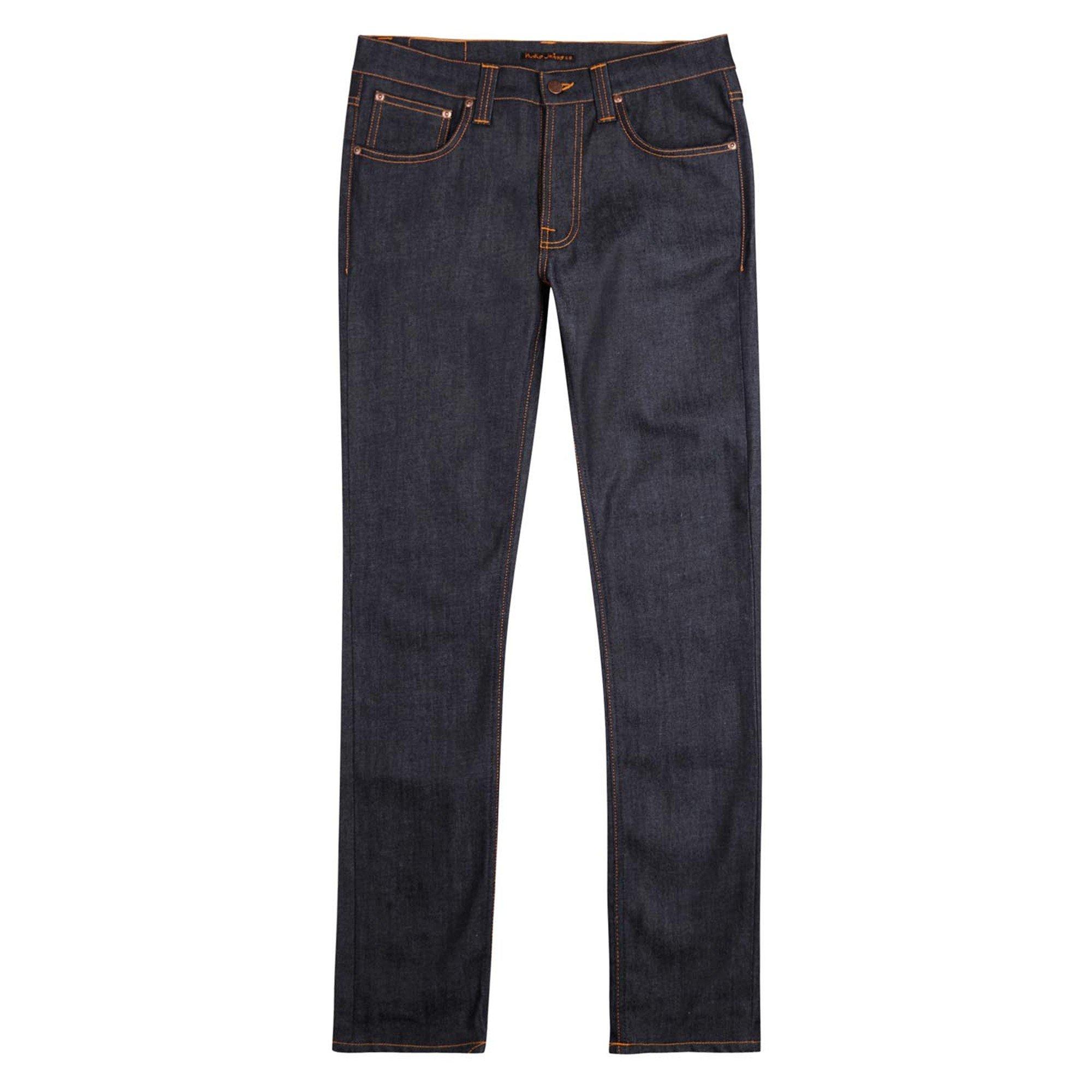 INDIGO - Nudie Jeans - NUDIE JN LEAN DEAN DRY DIPS