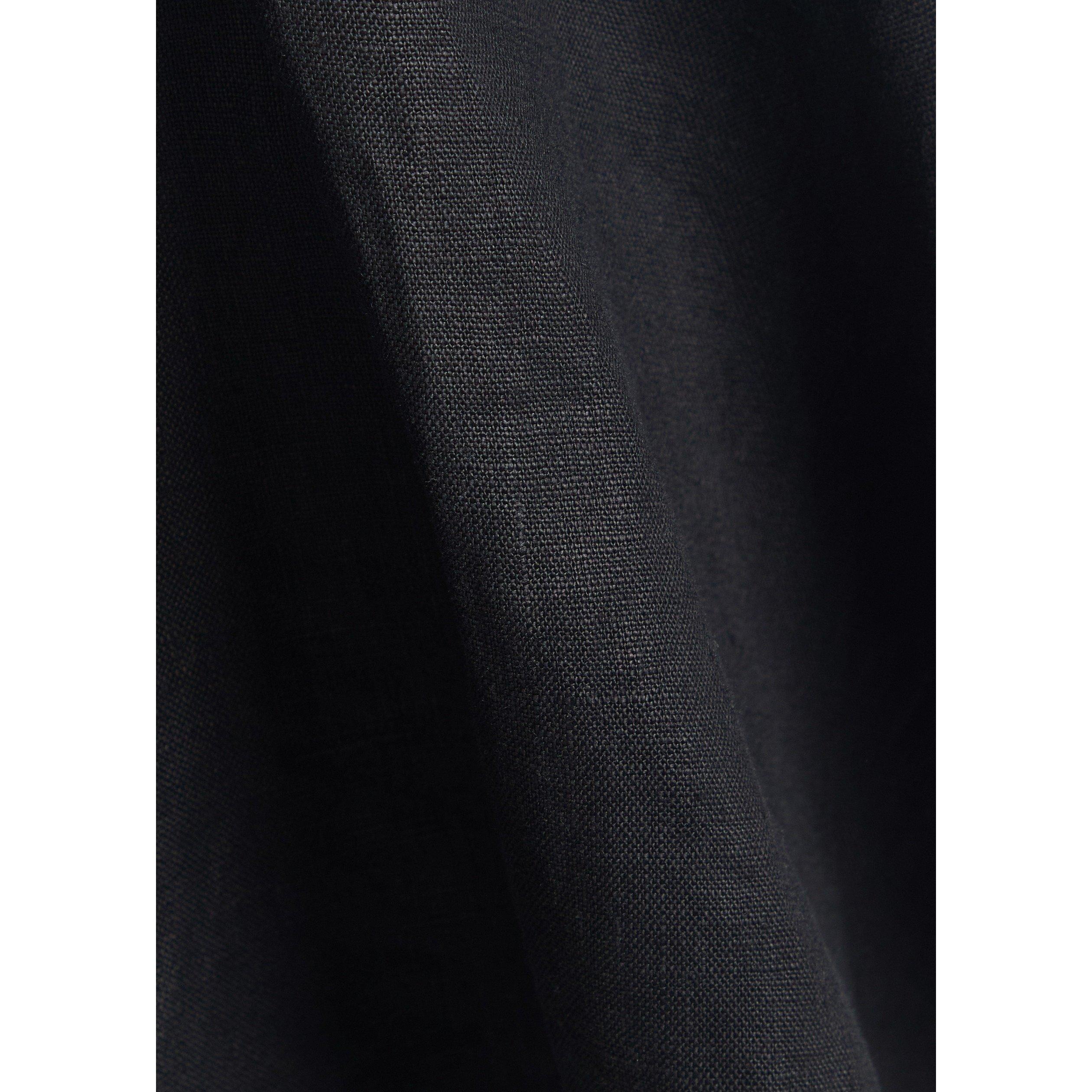 BLACK - Faithfull The Brand - Women's Ellie Linen Woven Cami Top - 4