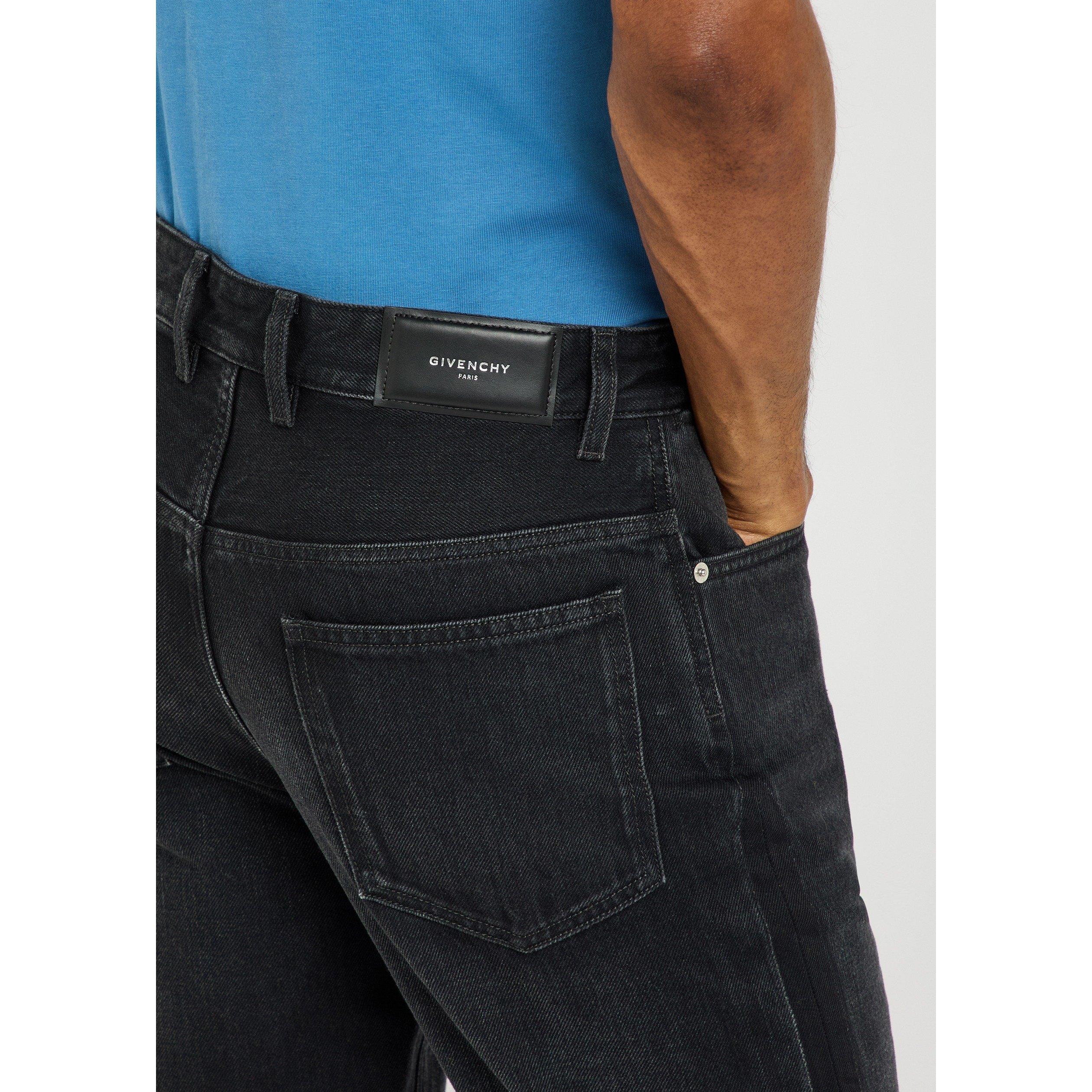 BLACK - GIVENCHY - GIV STRAIGHT COUTURE SEAM DENI - 4