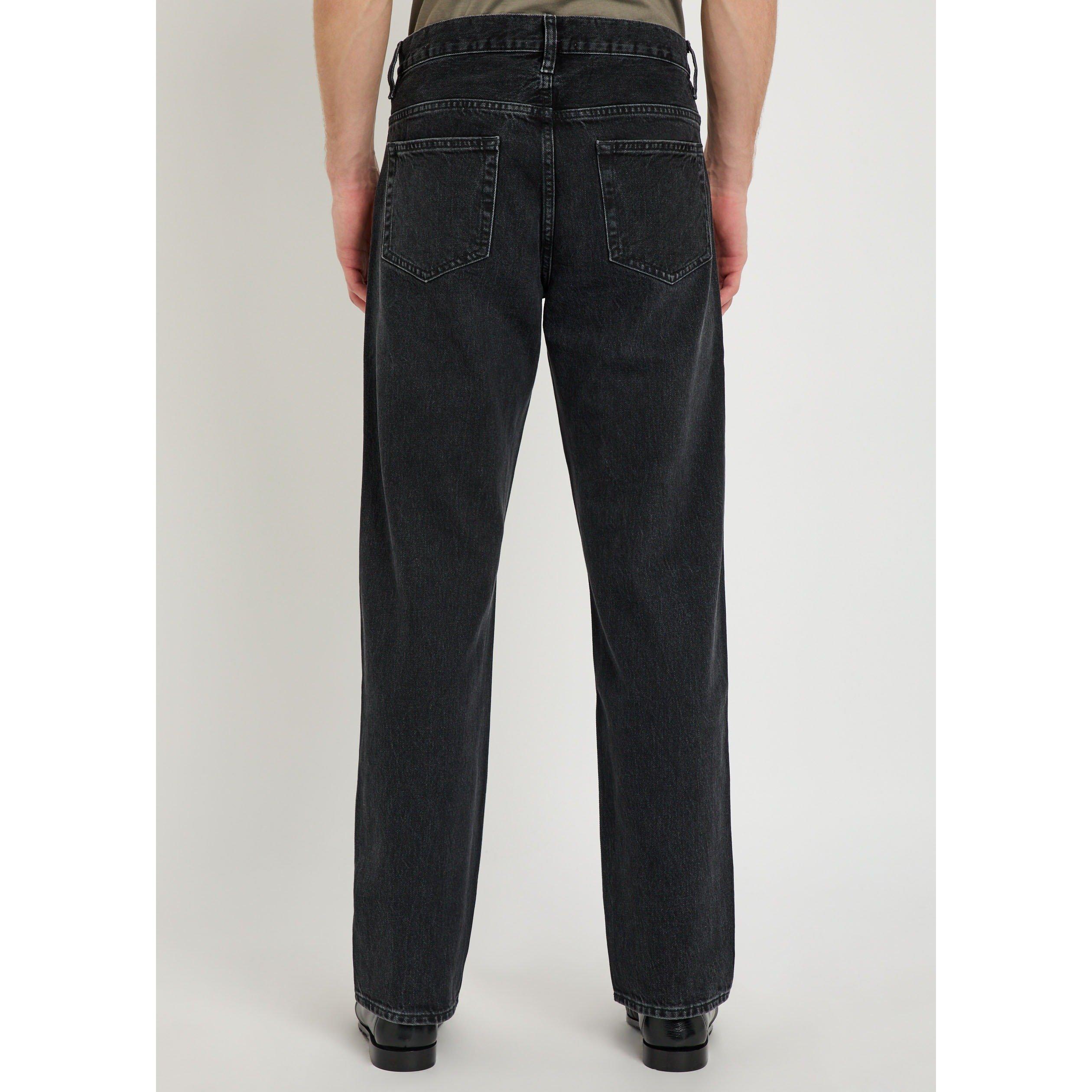 BLACK - Frame - Men's Cotton Straight Leg Jeans - 3