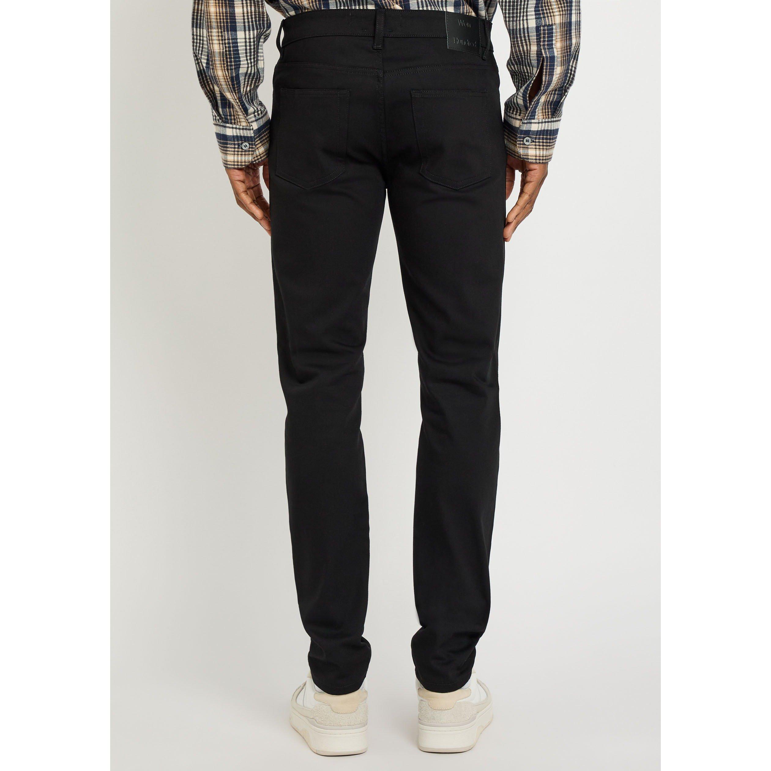 BLACK - Won Hundred - Men's Dean Organic Cotton Slim-Fit Jeans - 3