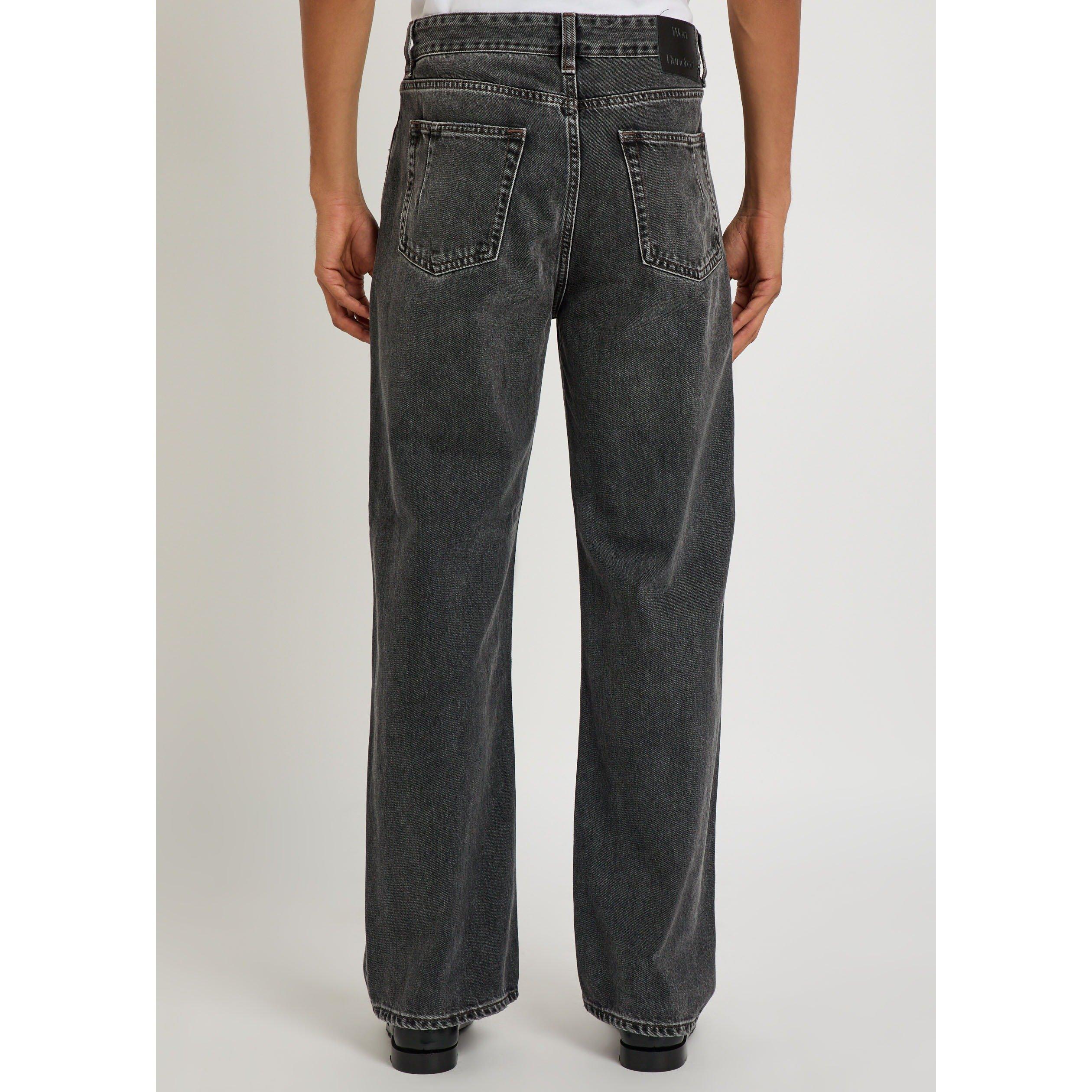 GREY - Won Hundred - Men's Steve Cotton Straight-Leg Jeans - 3