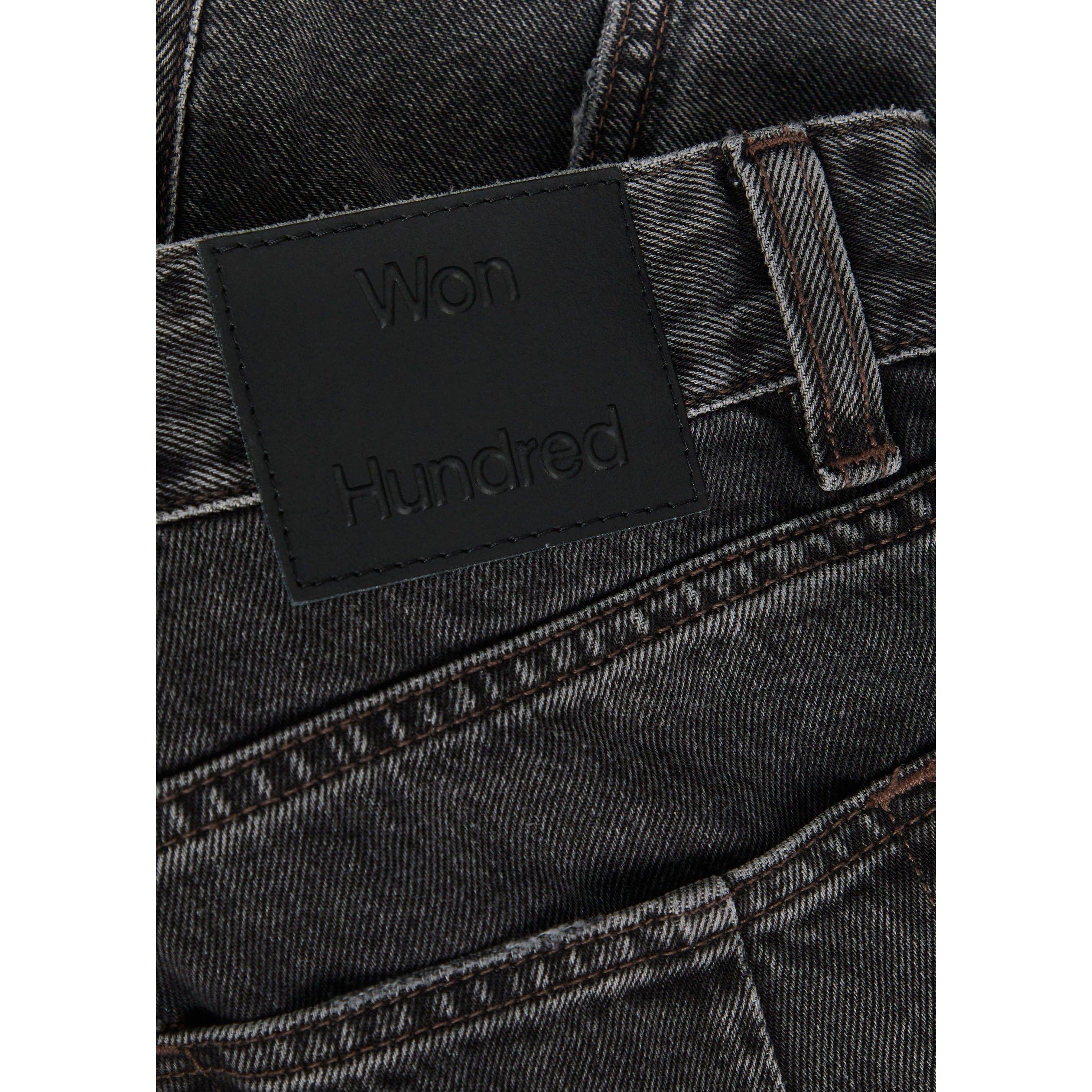 GREY - Won Hundred - Men's Steve Cotton Straight-Leg Jeans - 4
