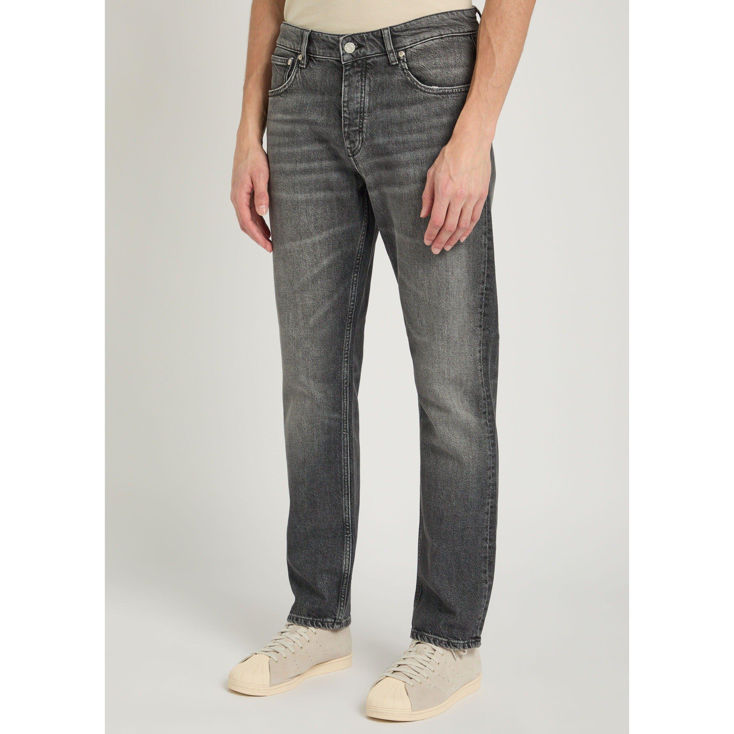 GREY - Won Hundred - Men's Archer Cotton Relaxed-Fit Jeans - 2