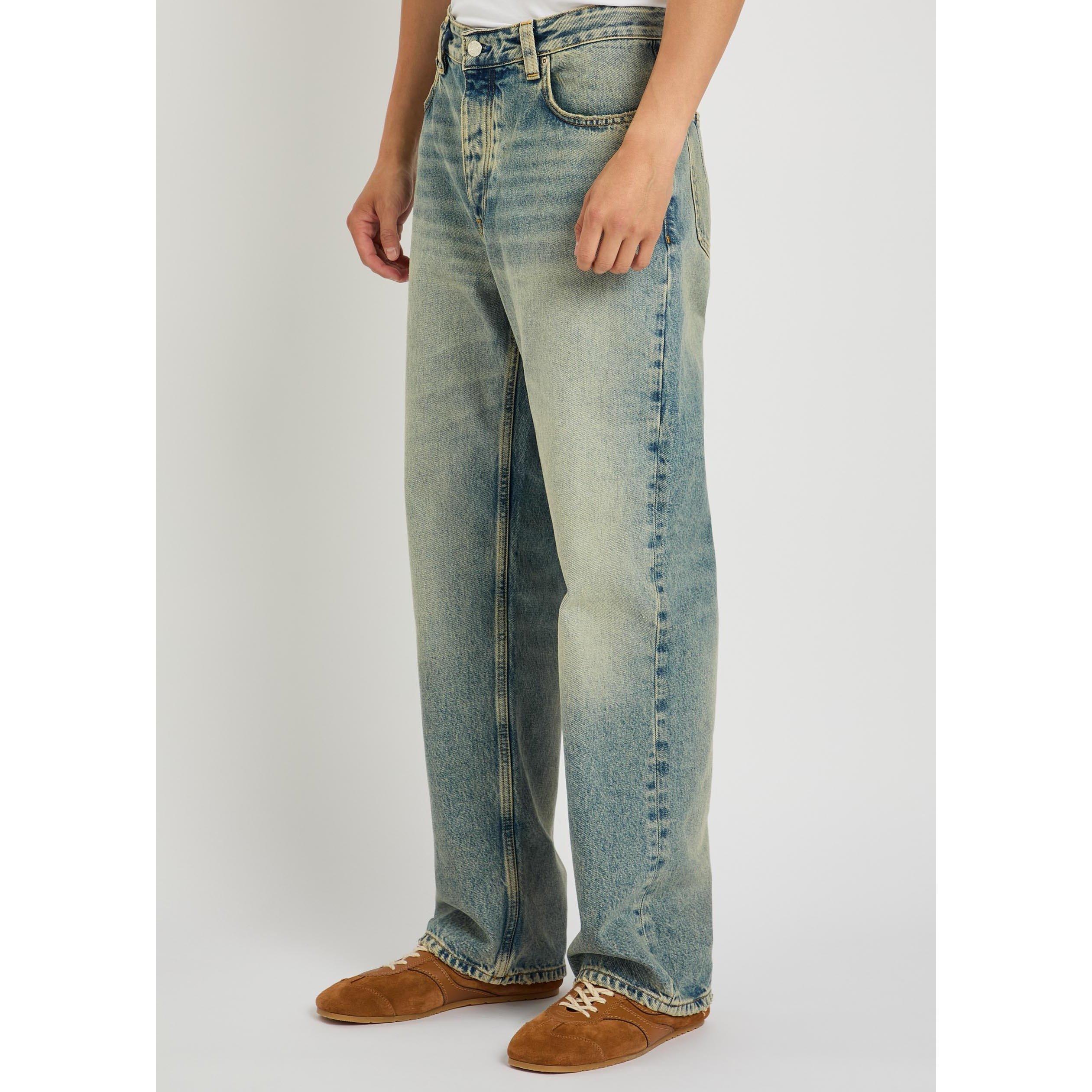 LIGHT BLUE - Won Hundred - Men's Steve Organic Cotton Mid-Rise Straight Jeans - 2