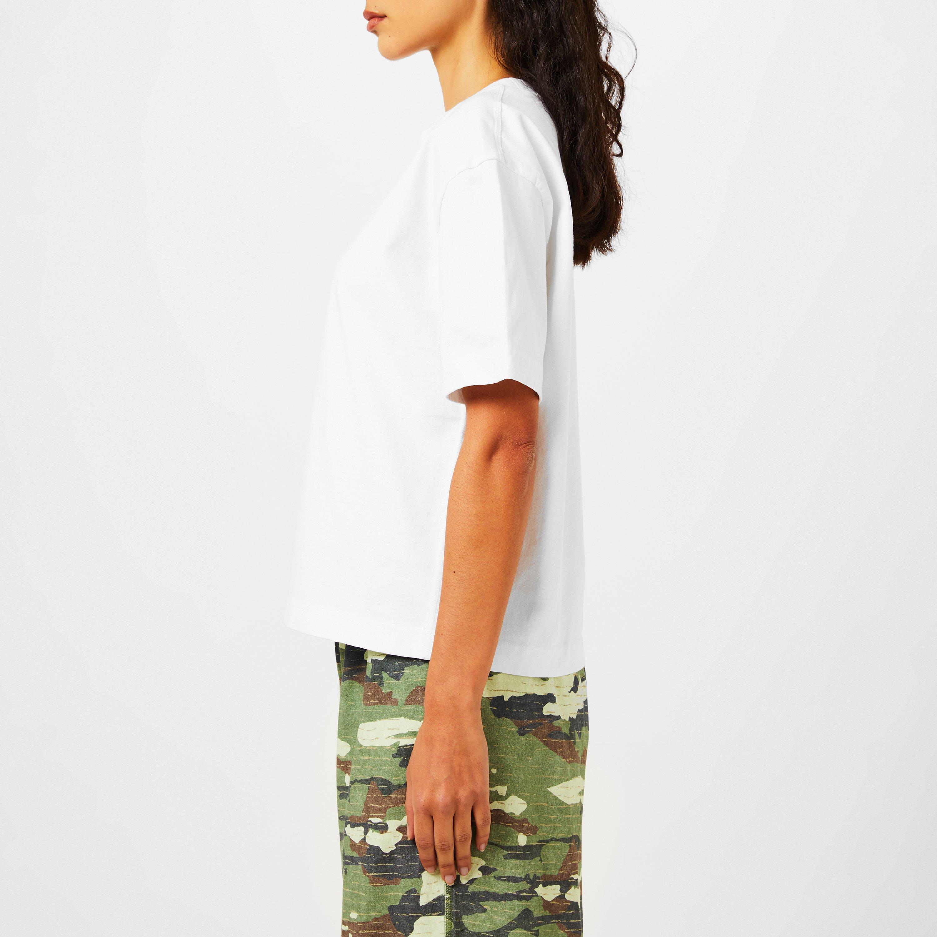 Optic White 183 - Acne Studios - Edie Stamp T Shirt - 2