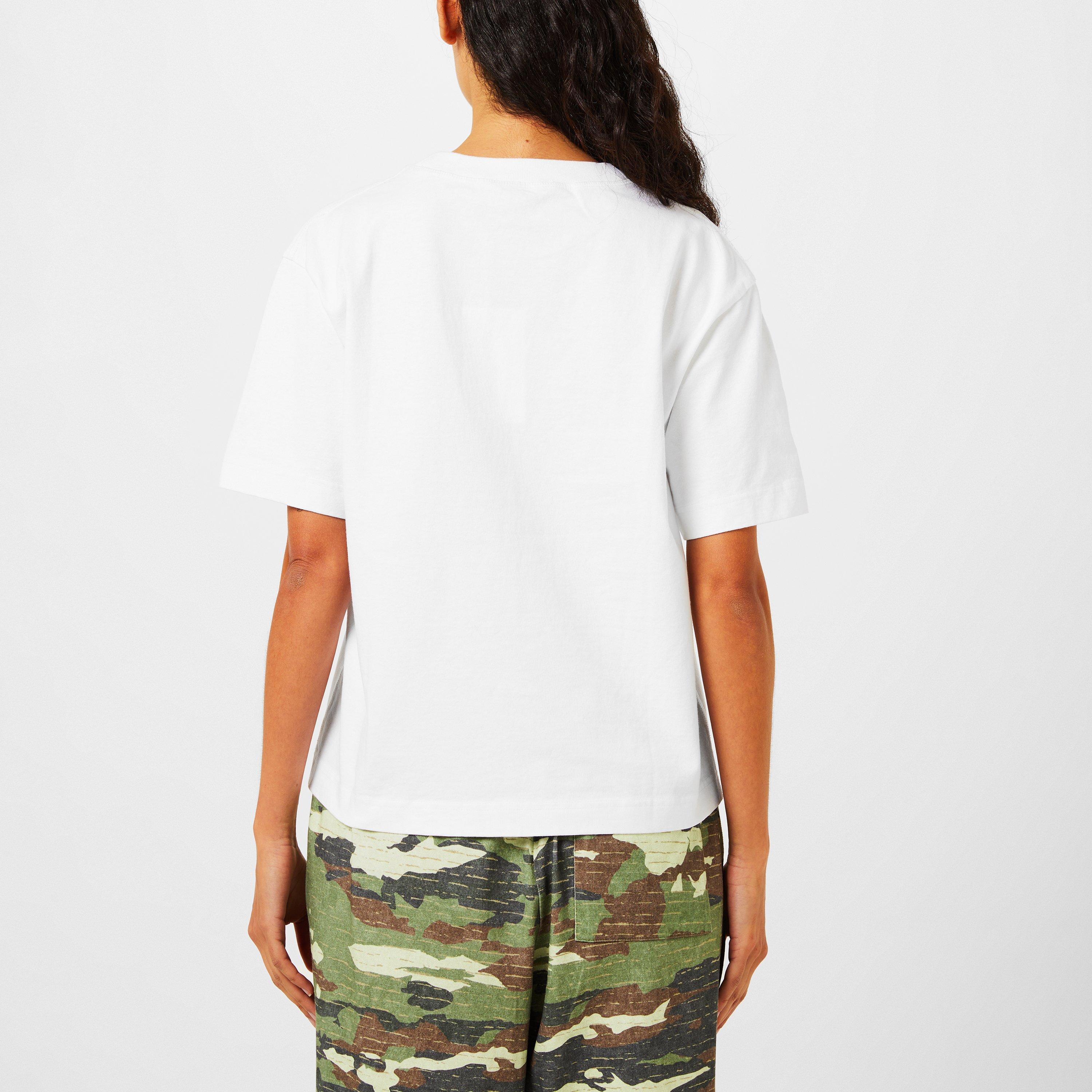 Optic White 183 - Acne Studios - Edie Stamp T Shirt - 3