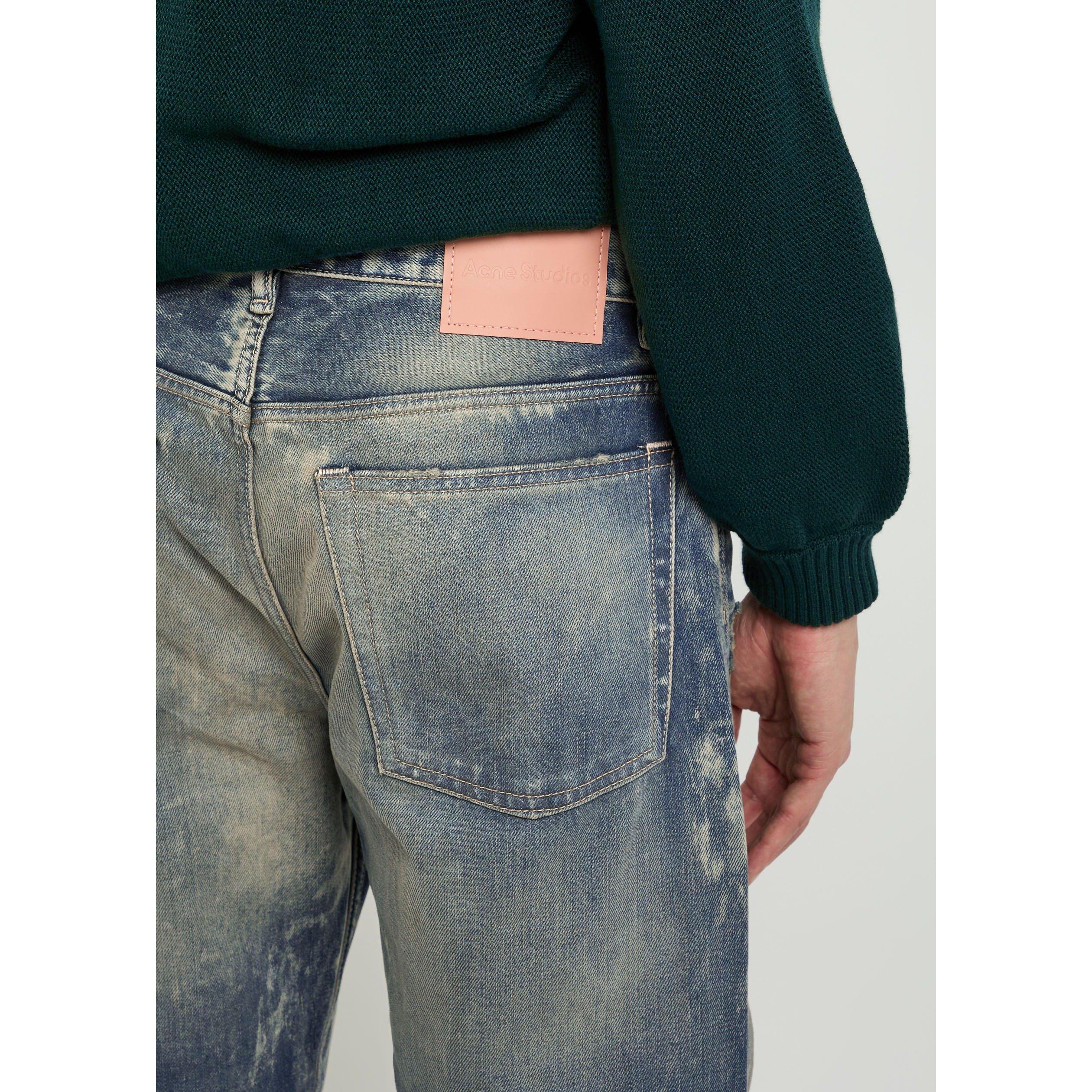 MID BLU - Acne Studios - ACNE 5 POCKET DENIM LOOSE - 4