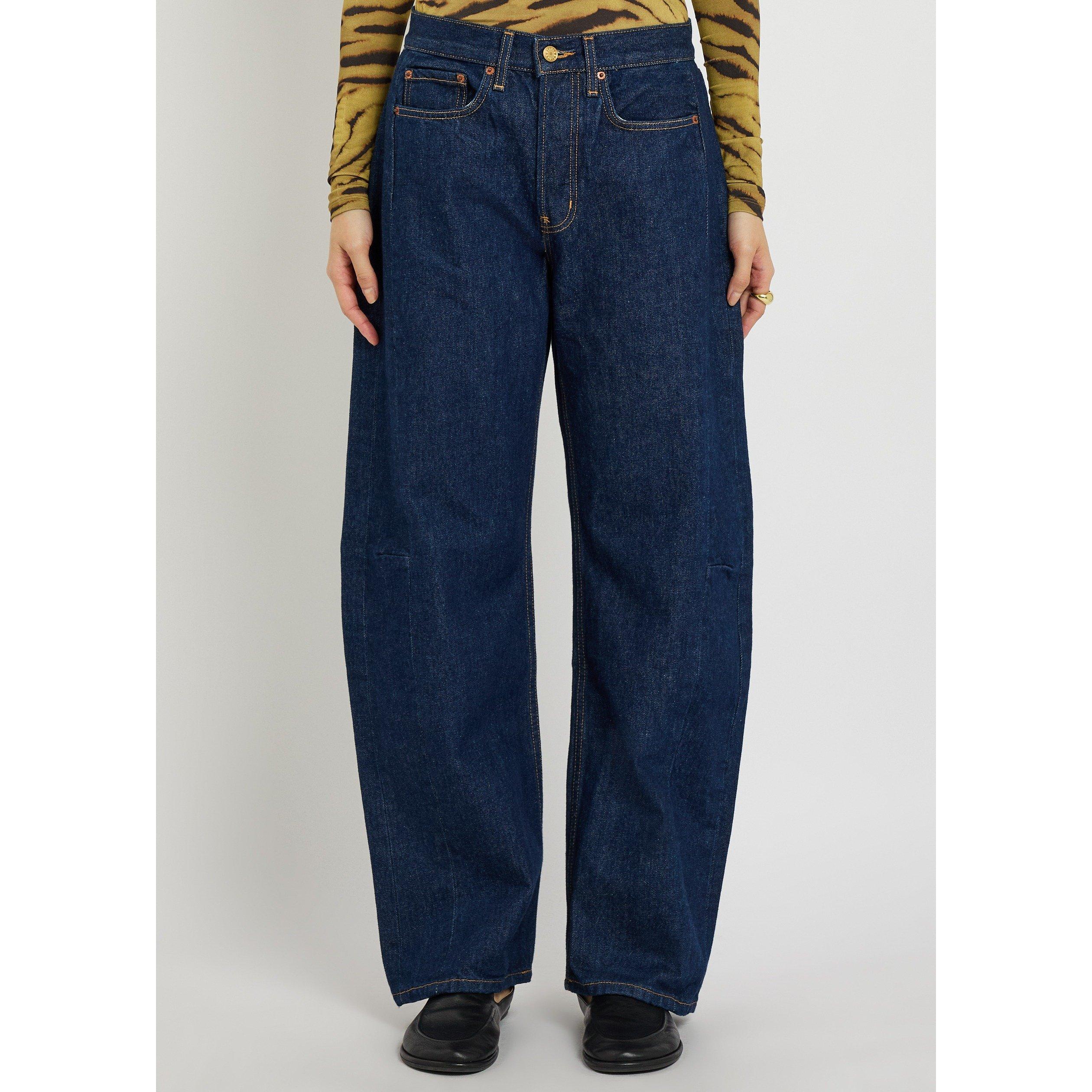 INDIGO - Unknown - Women's Slim Lasso Cotton High-Waisted Jeans - 2