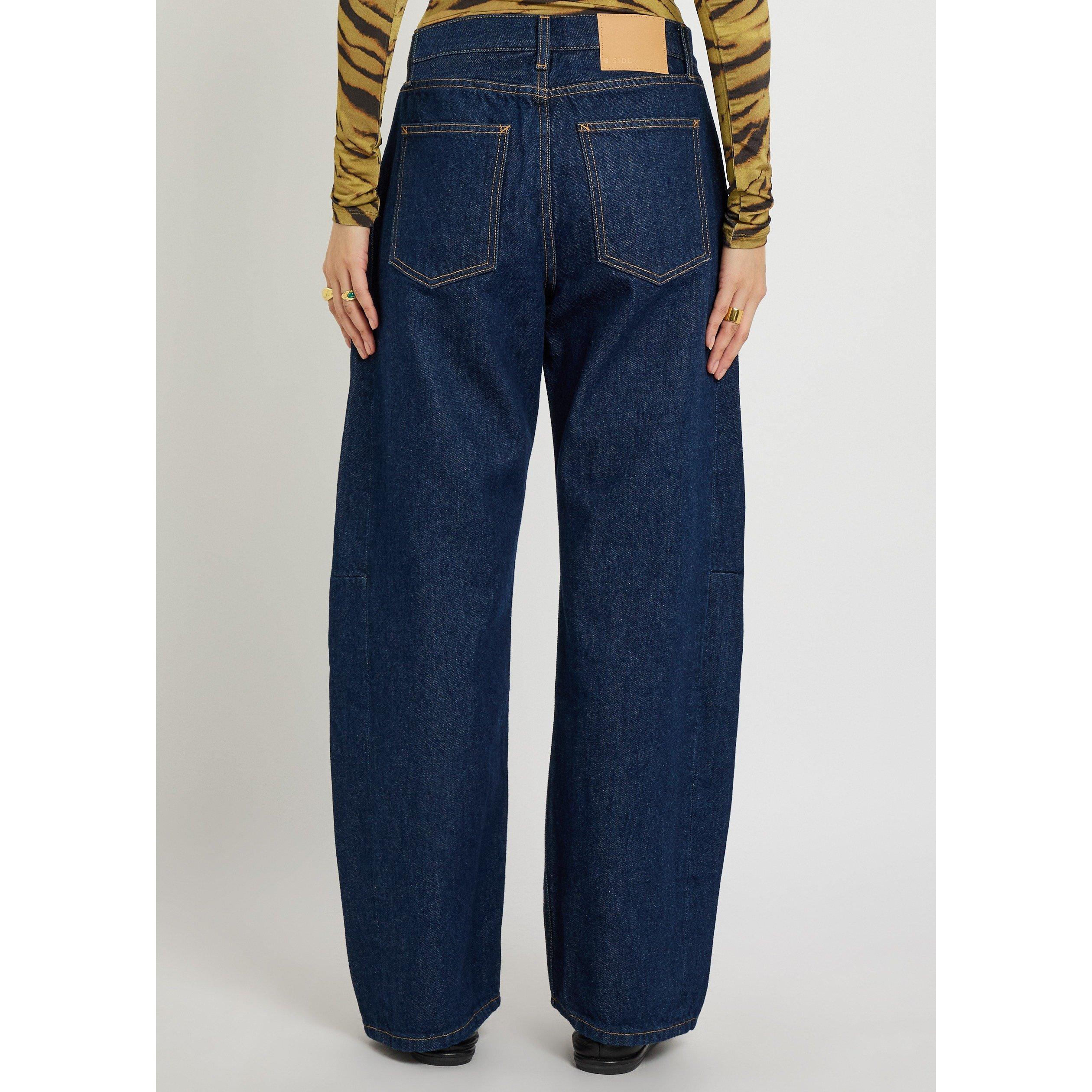 INDIGO - Unknown - Women's Slim Lasso Cotton High-Waisted Jeans - 3