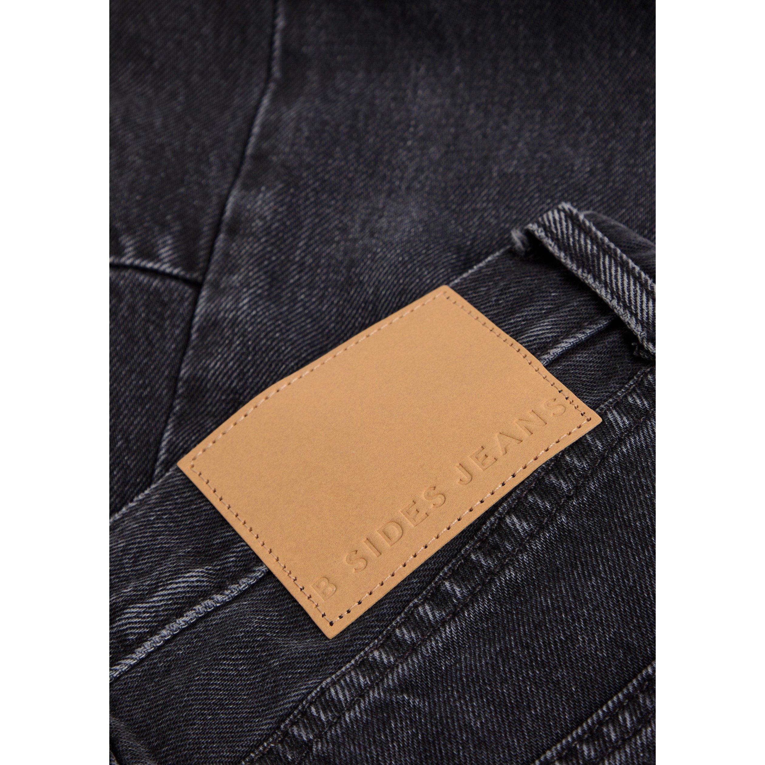 BLACK - B SIDES - SLIM LASSO BLACK JEANS - 4