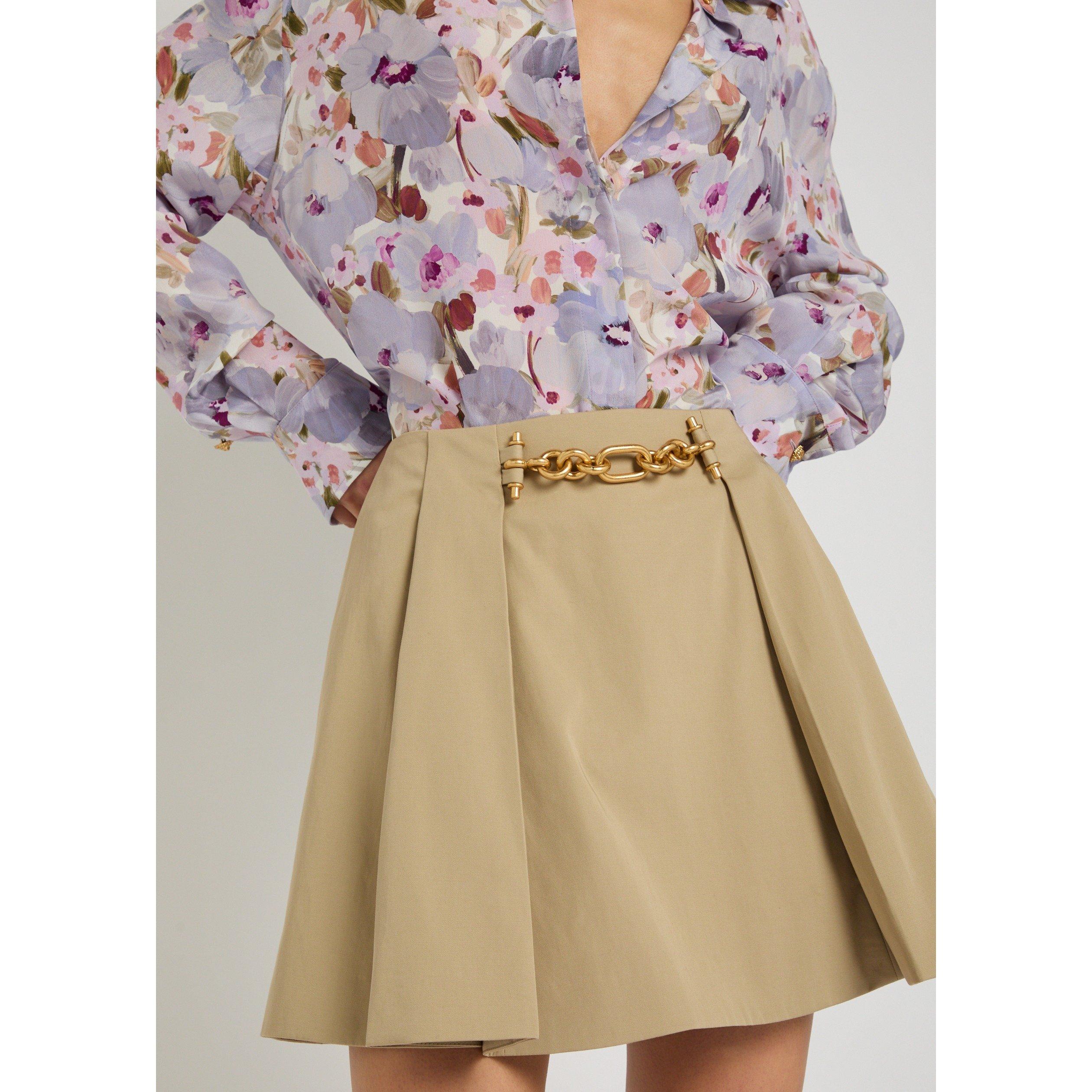 SAND - Balmain - GOLD DETAIL GABARDINE FLARE S - 4
