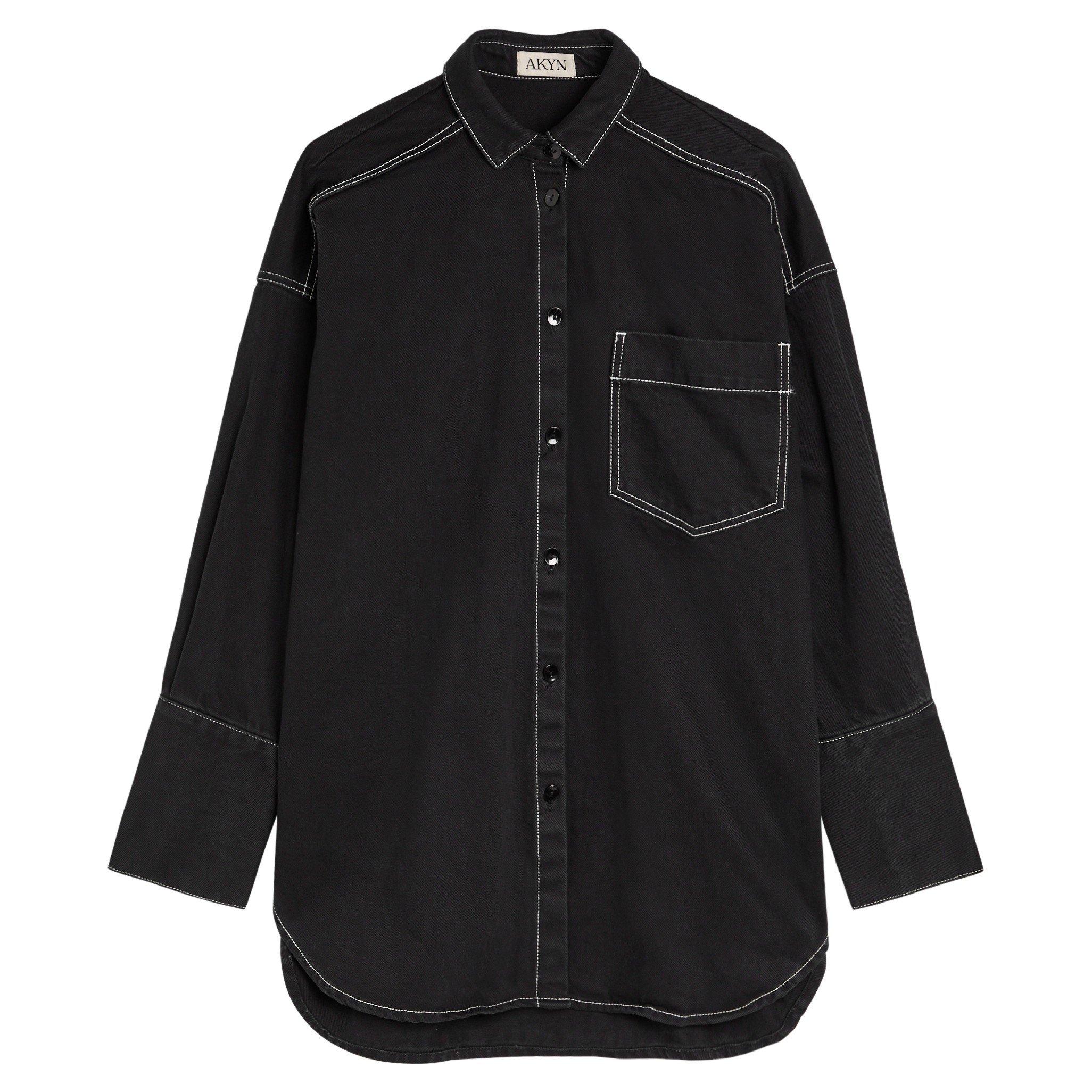 BLACK AND OTHER - AKYN - S FENELLA DENIM SHIRT