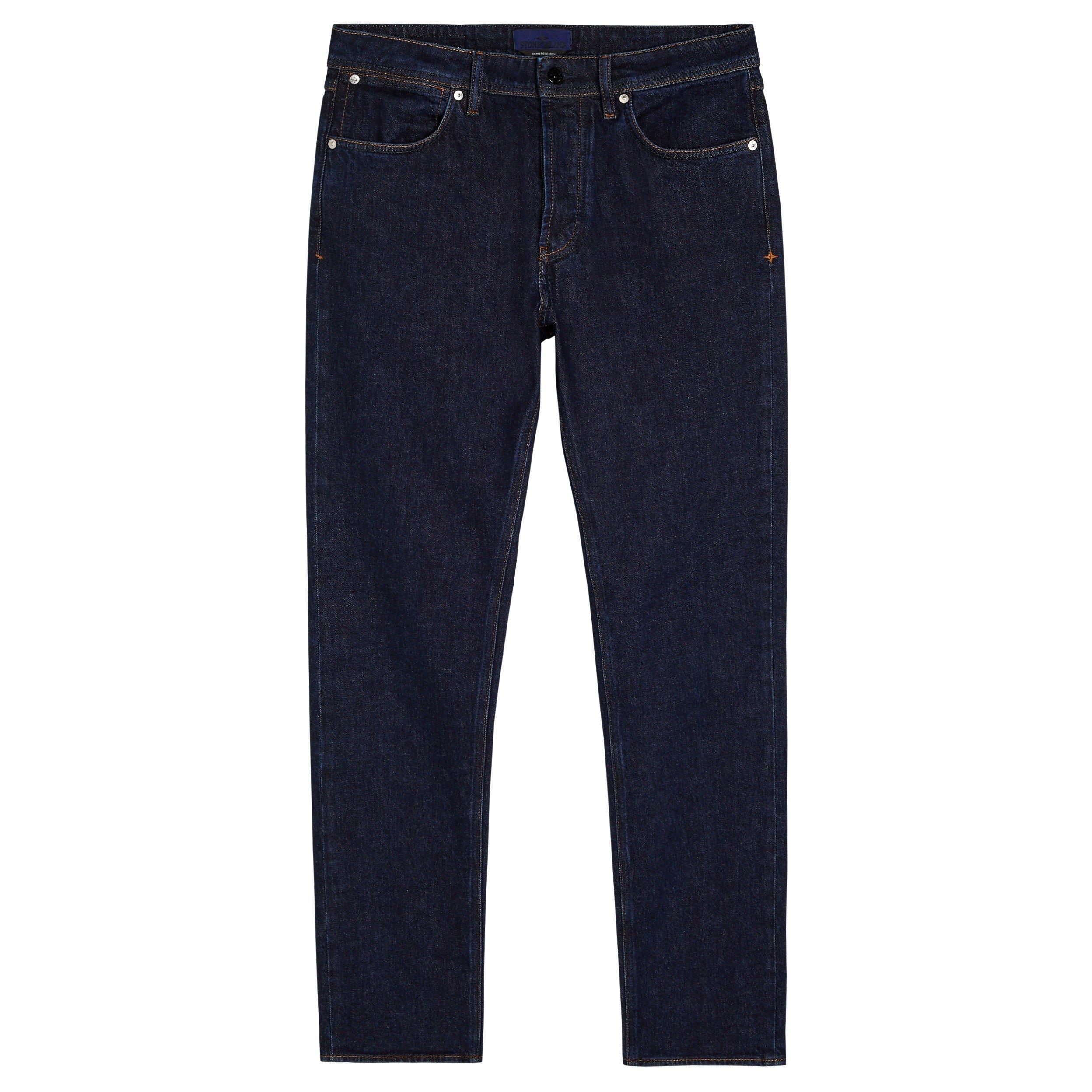 BLUE - Stone Island - SI RAW DENIM