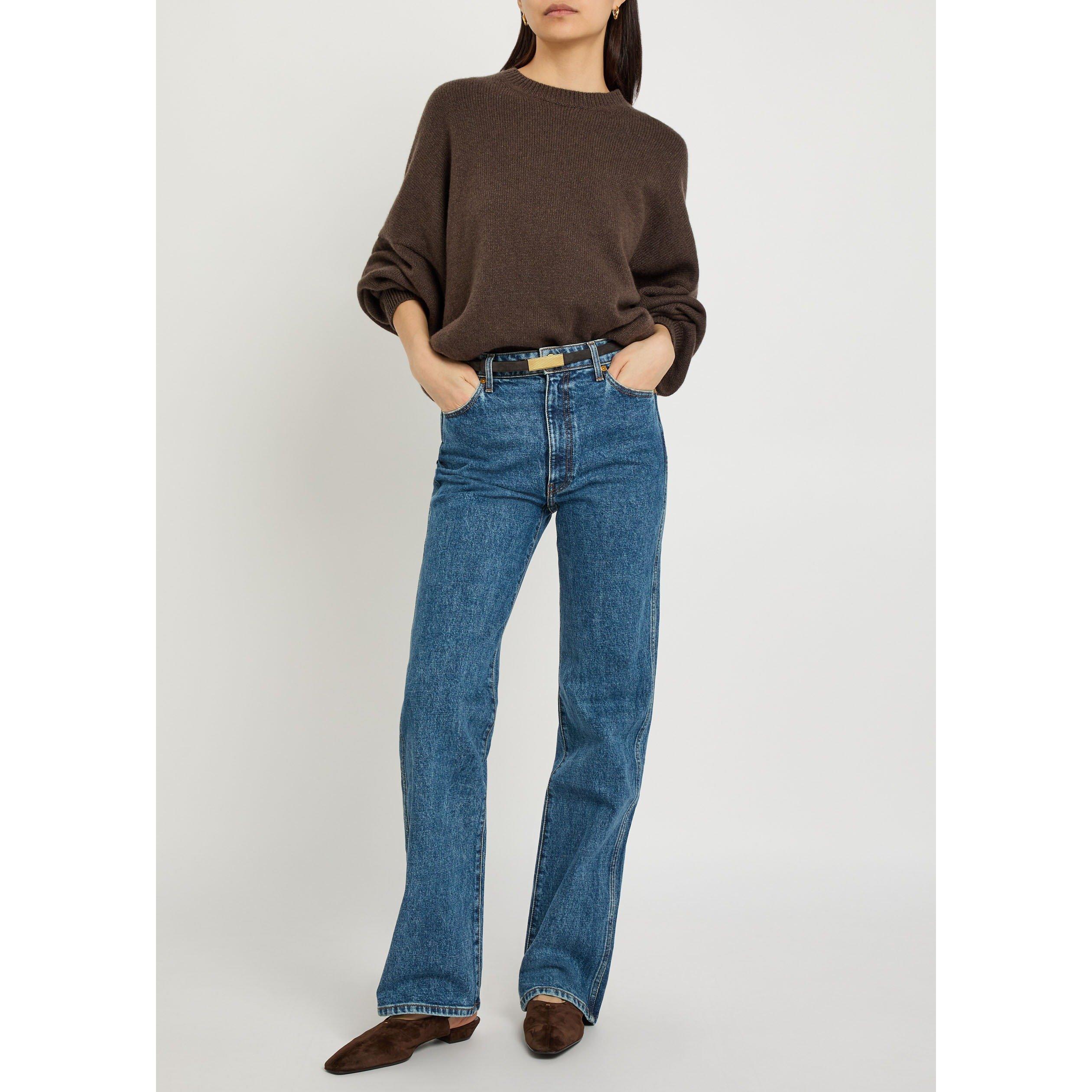 DENIM - Khaite - Women's Abigail Straight Leg Jeans - 5