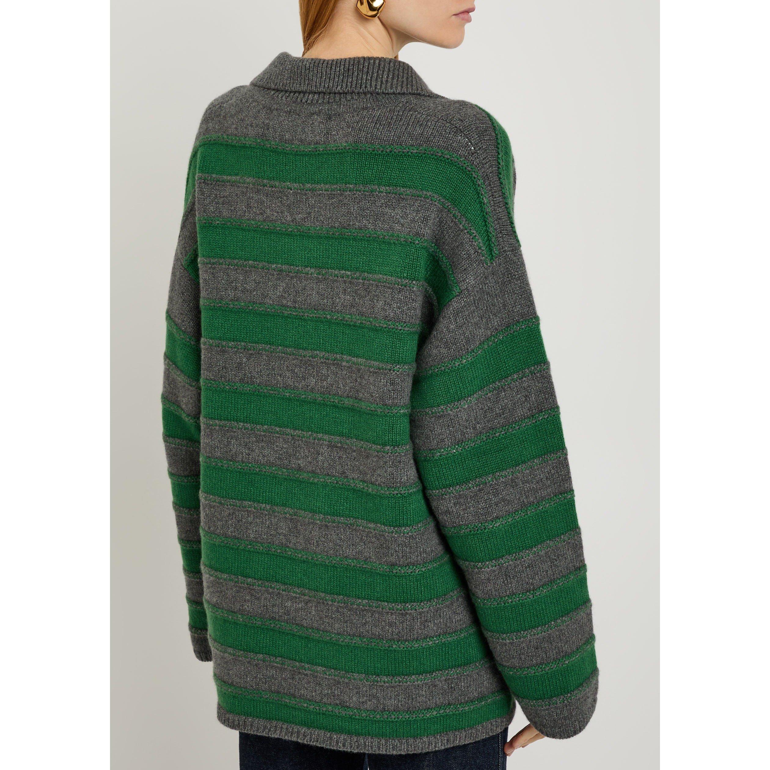 GREEN AND OTHER - Unknown - KW DUME STRIPE RUGBY - 3