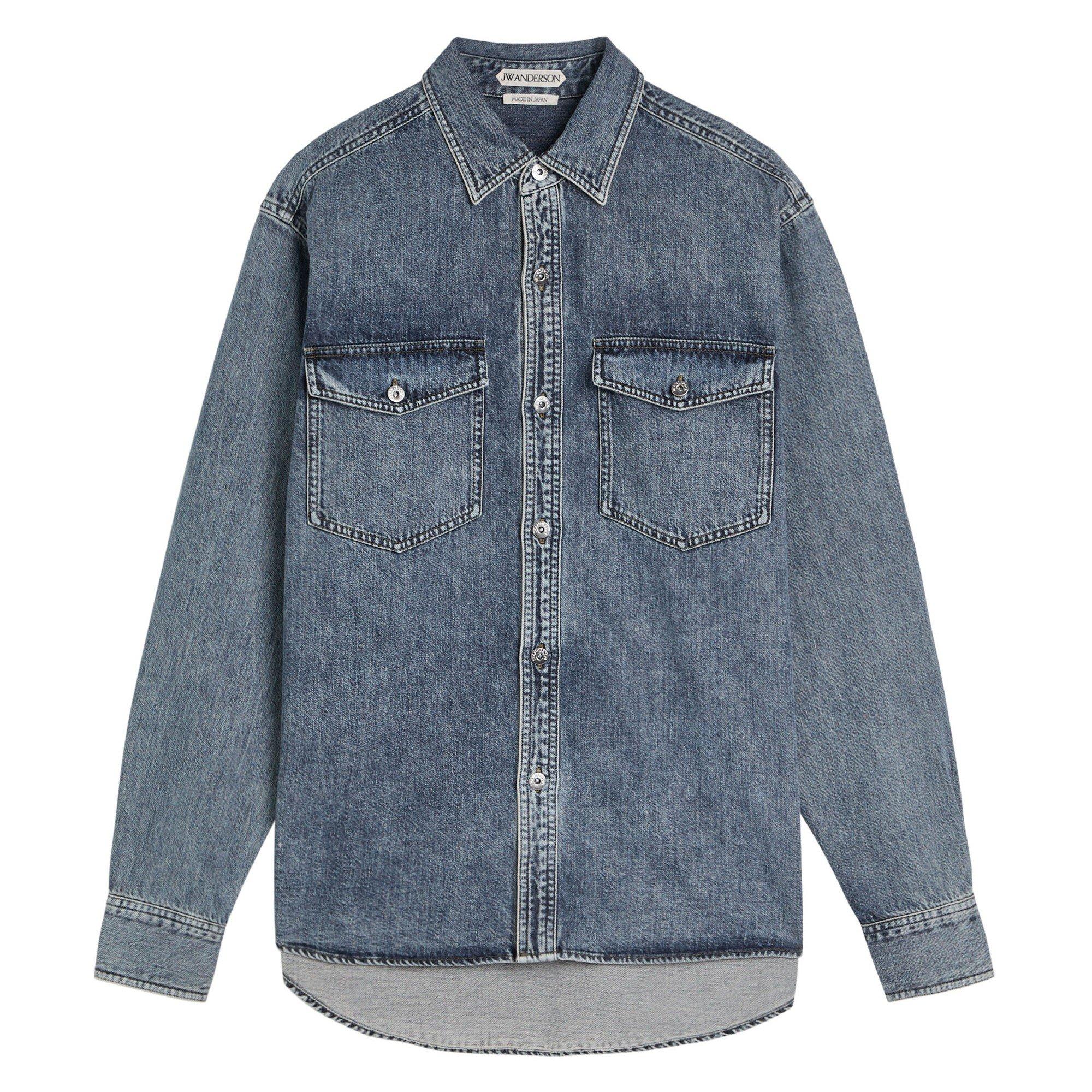 DENIM - JW Anderson - Women's Oversized Denim Shirt - 1