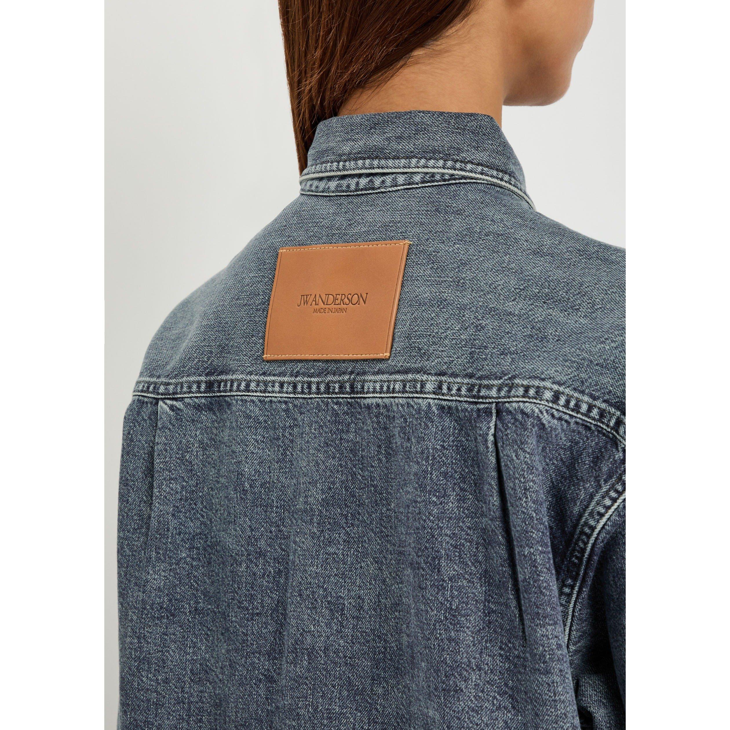 DENIM - JW Anderson - Women's Oversized Denim Shirt - 4