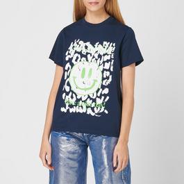 Ganni Cotton Jersey T Shirt