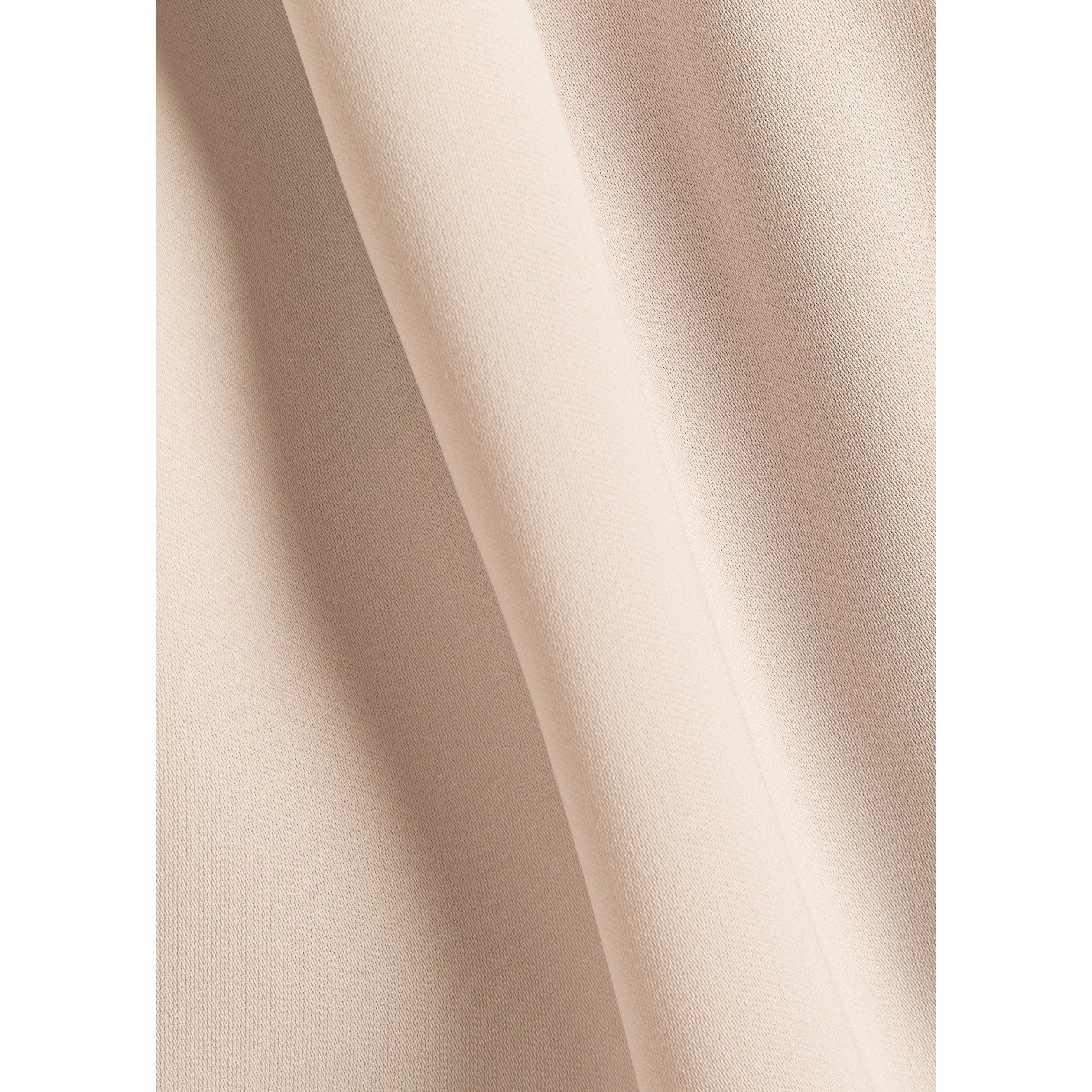 CREAM - Herno - Women's Satin V-Neck Oversized-Fit Tank Top - 4