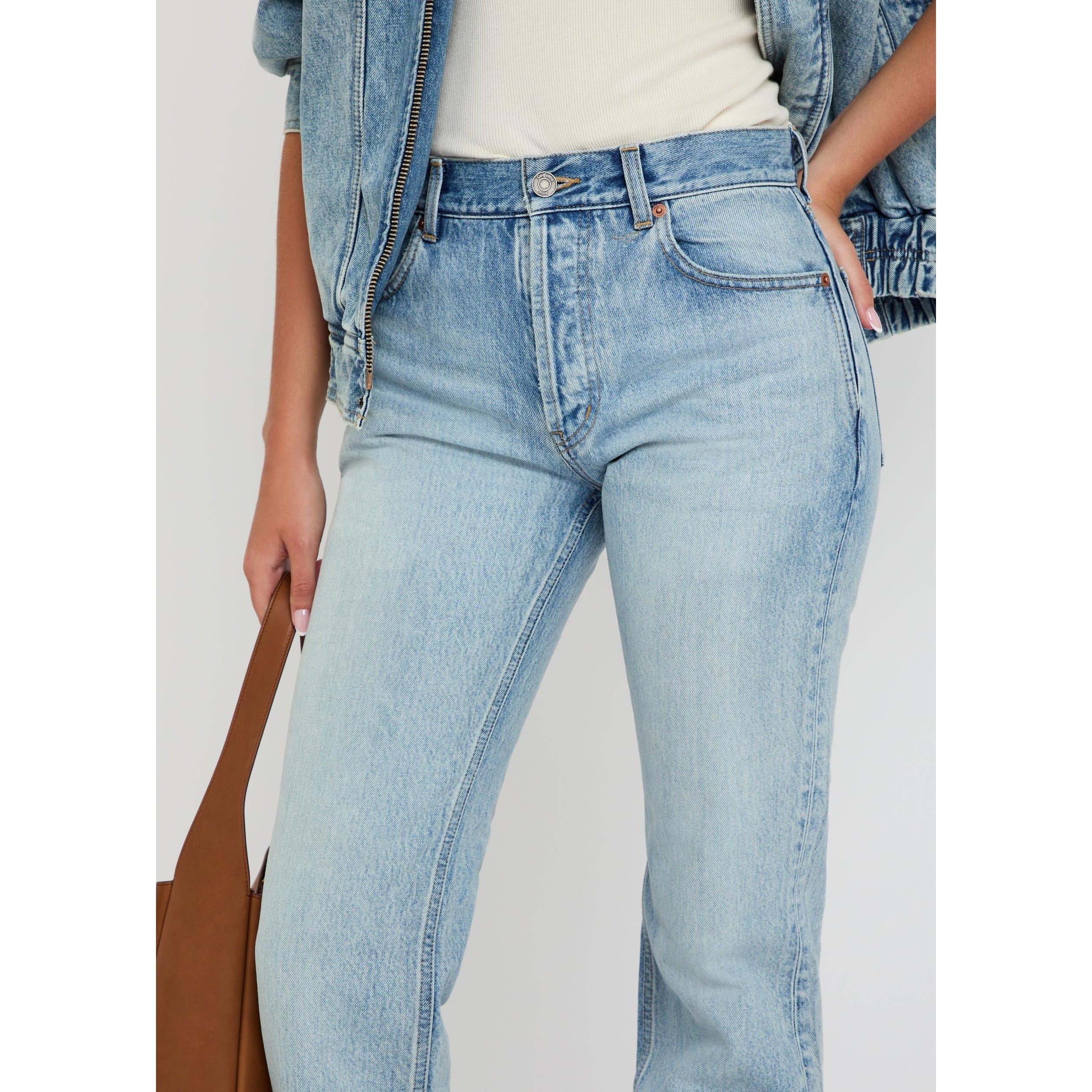 DENIM - Saint Laurent - Women's Relax Cotton Straight Leg Jeans - 4