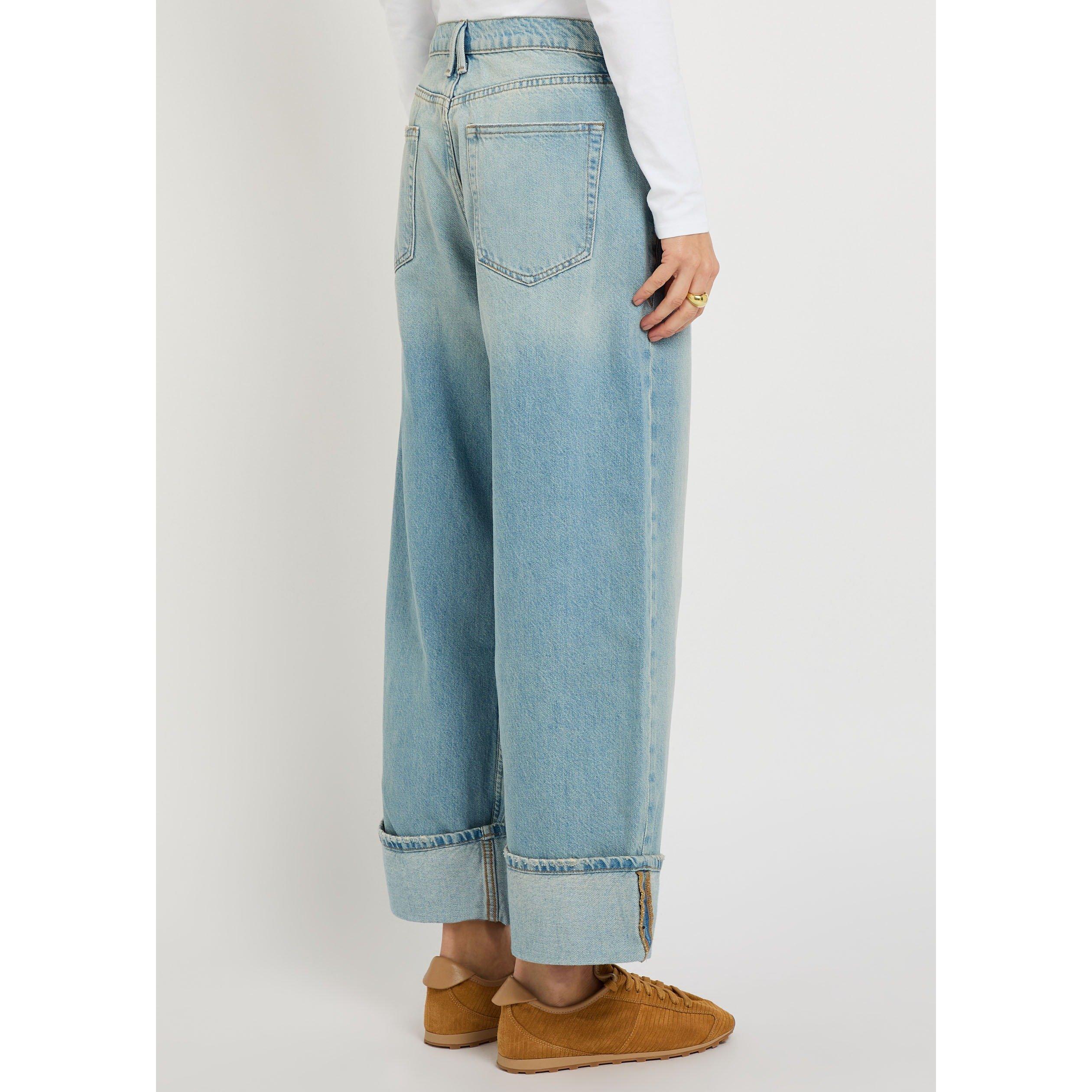 BLUE - Good American - JE GOOD STANDARD BAGGY JEANS - 3
