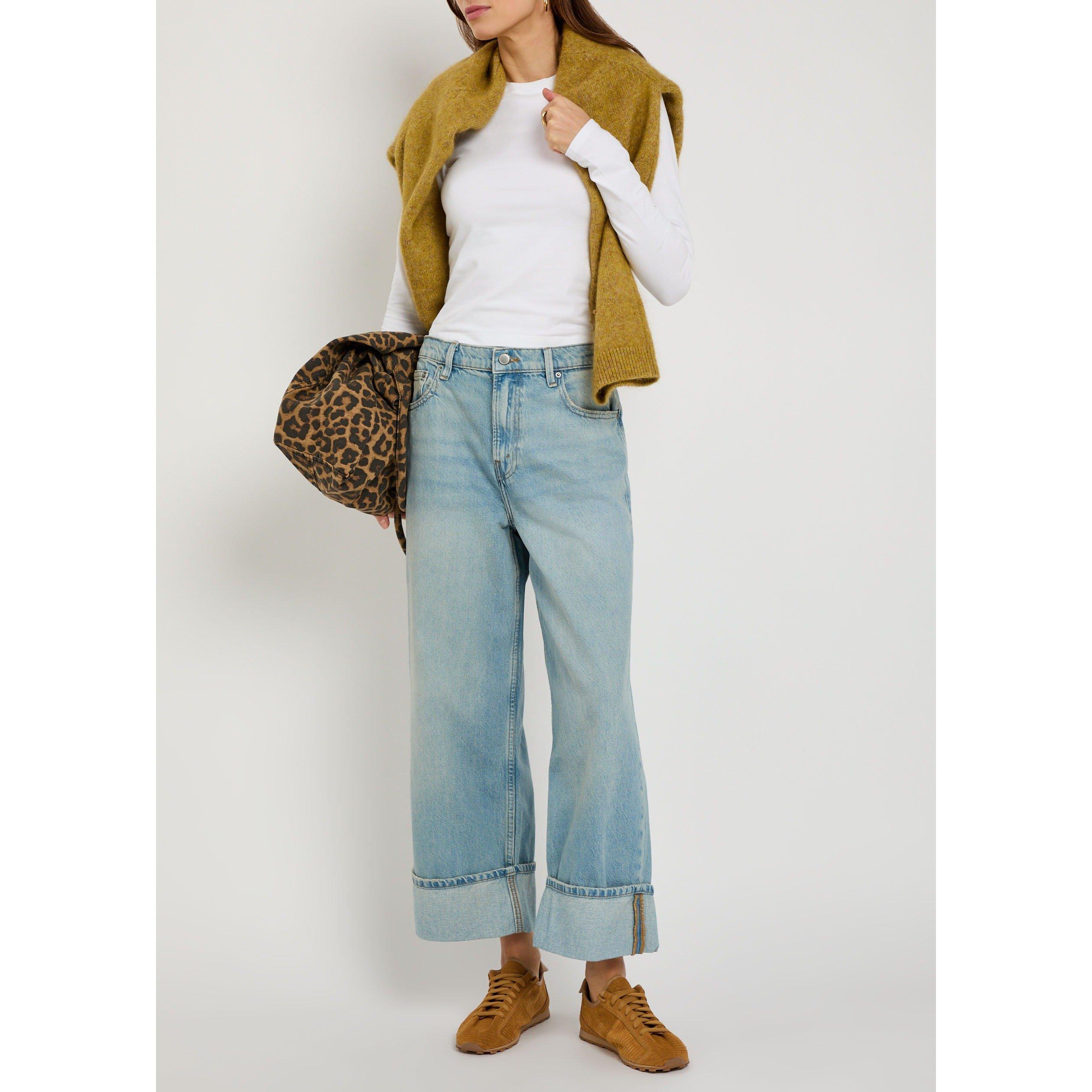 BLUE - Good American - JE GOOD STANDARD BAGGY JEANS - 5