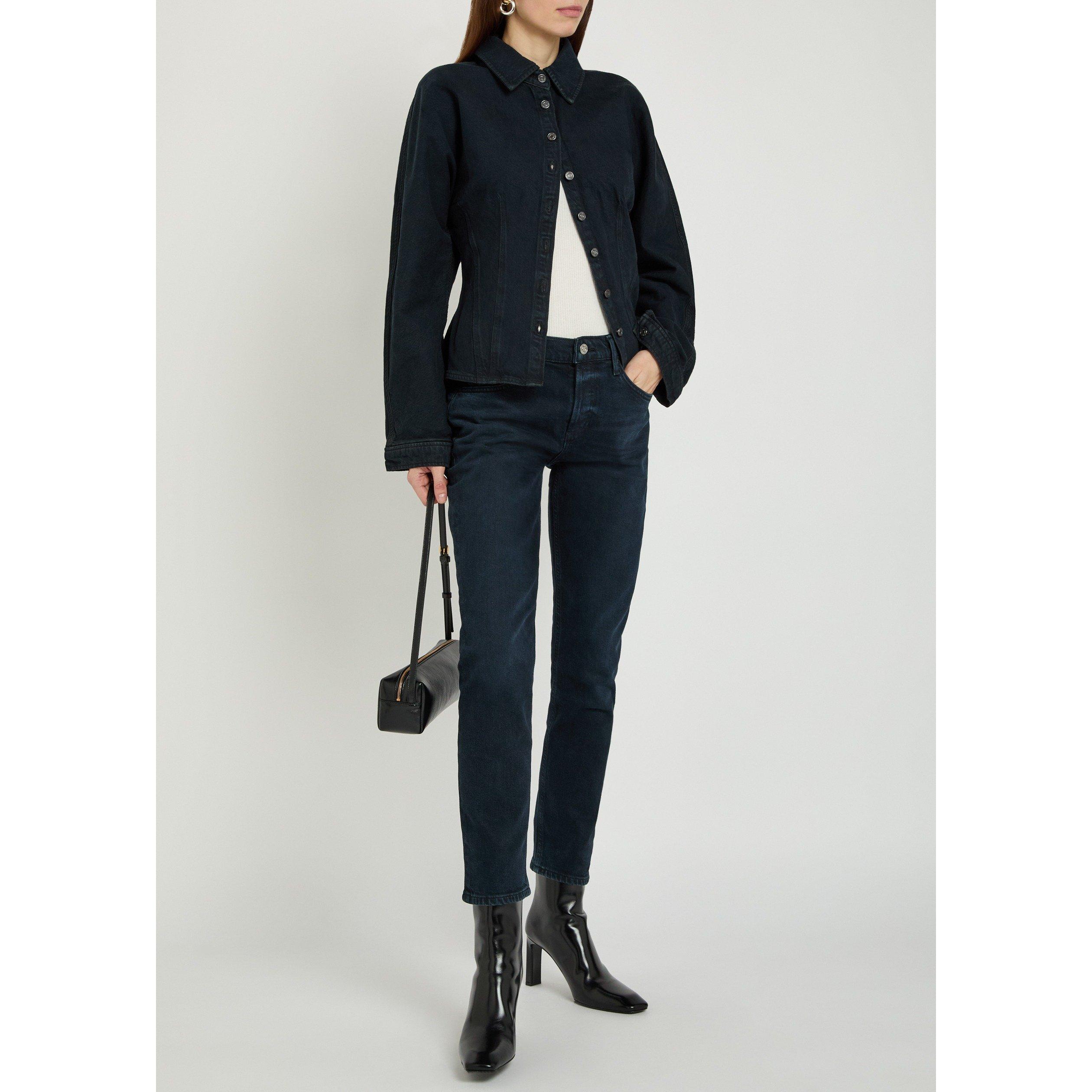 DARK BLUE - Agolde - J COCKTAIL ANK JEAN IN SUBSTIT - 5