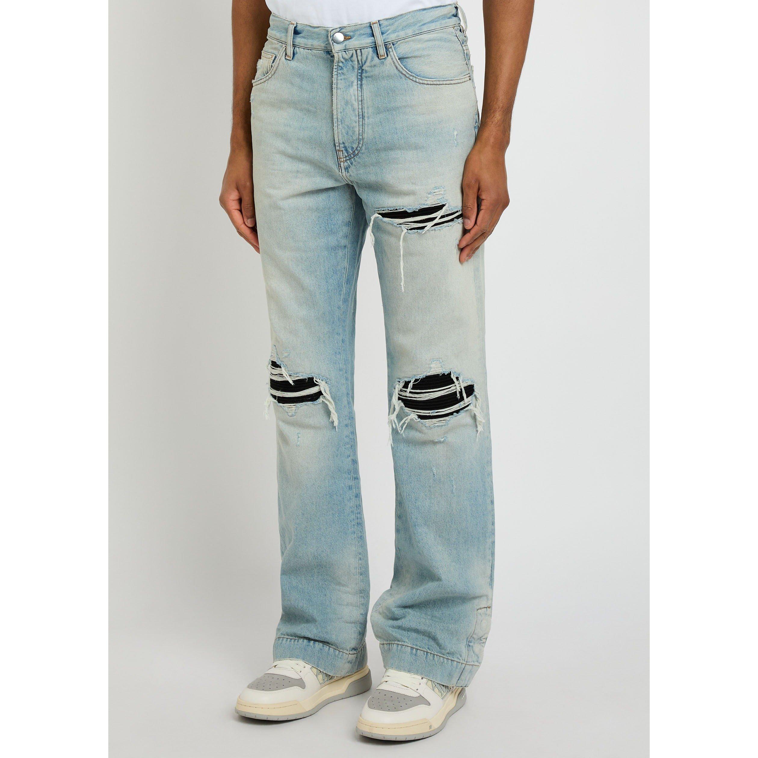 INDIGO - Amiri - AMIRI MX1 STRAIGHT FLARE JEANS - 2