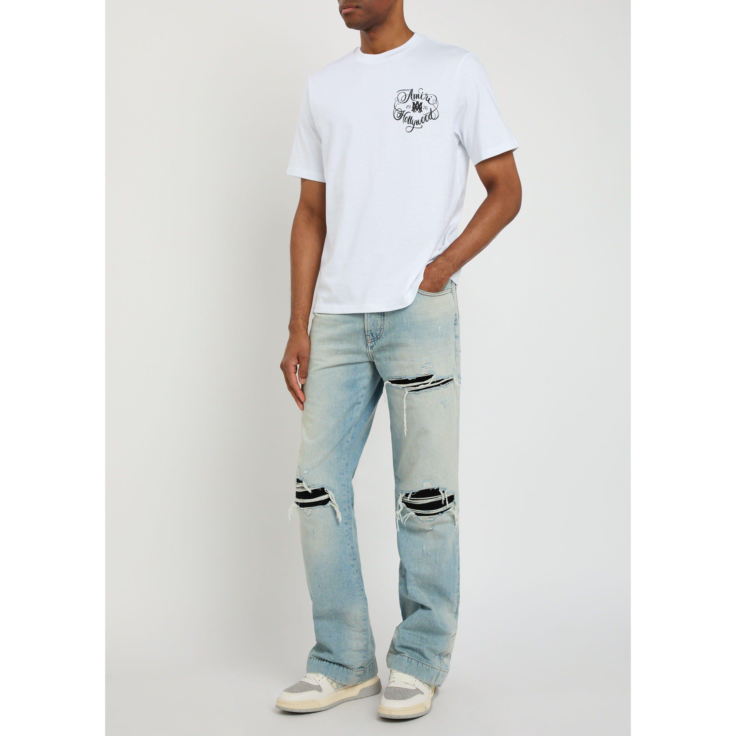 INDIGO - Amiri - AMIRI MX1 STRAIGHT FLARE JEANS - 5