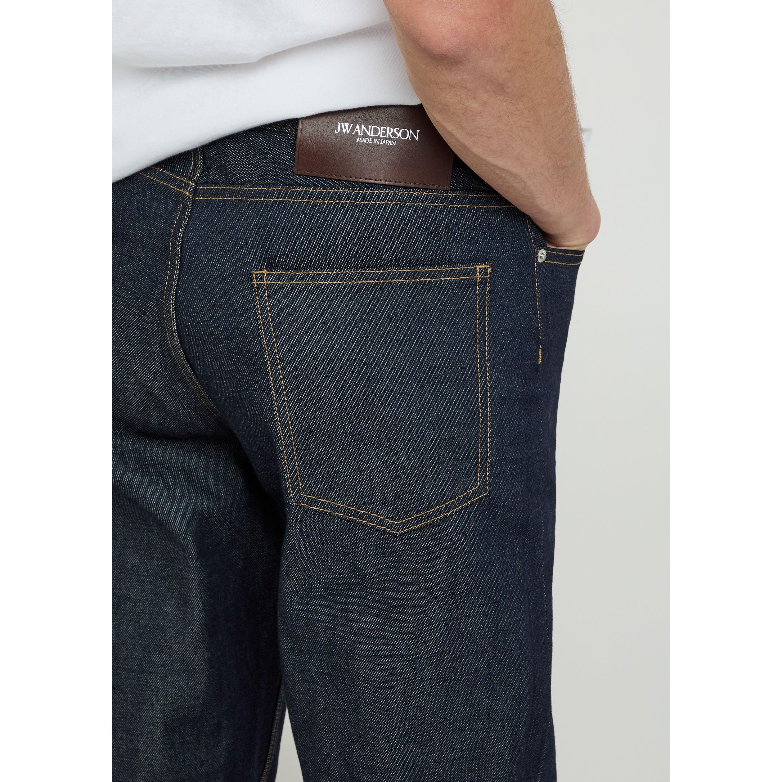 INDIGO - JW Anderson - JW STRAIGHT LEG JEANS - 4