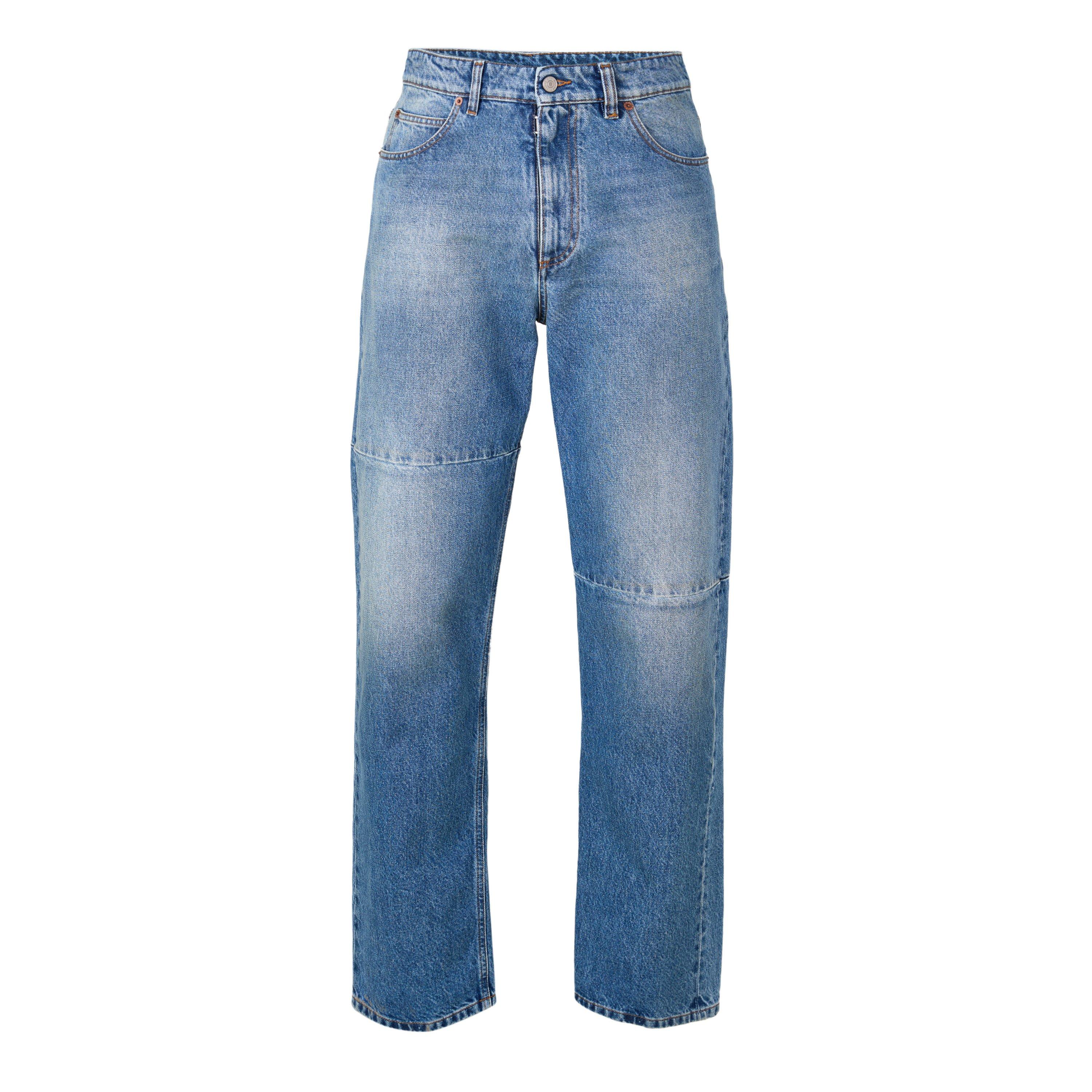 LIGHT BLUE - MM6 Maison Margiela - MM6 PANTS 5 POCKETS - 1
