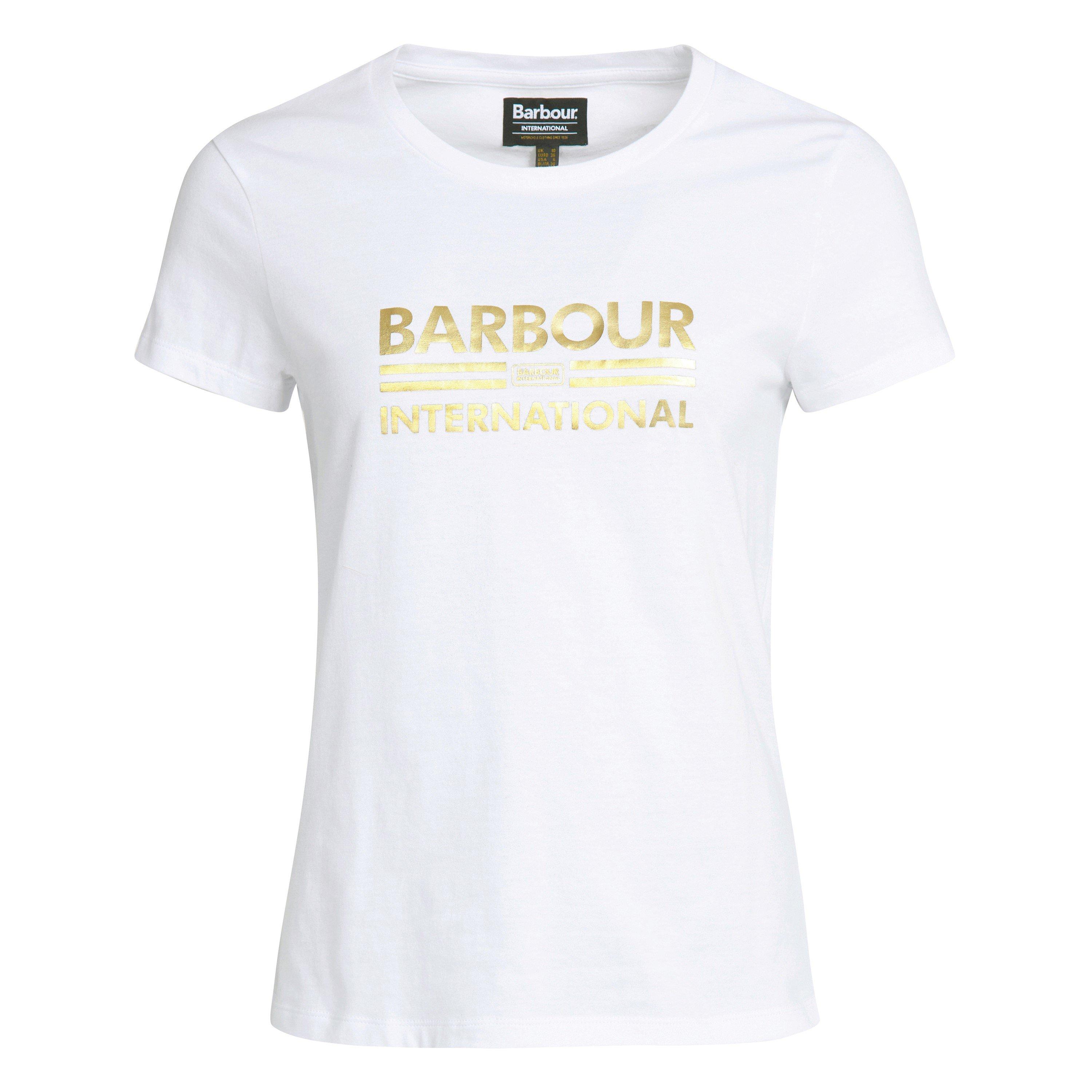 White - Barbour International - Originals T-Shirt - 8