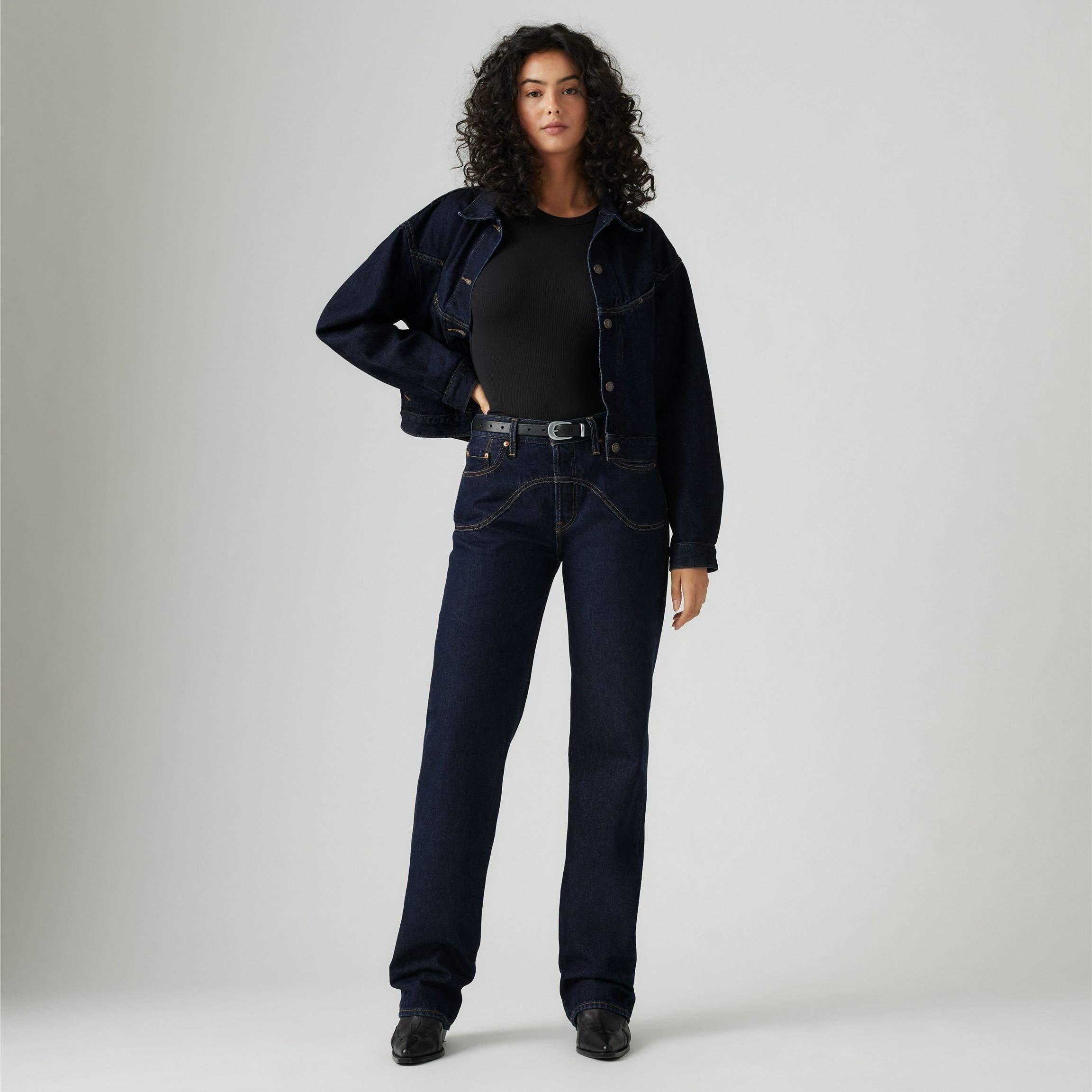 Levis 90's 501 Jeans - Western Deep - Size 28 L30