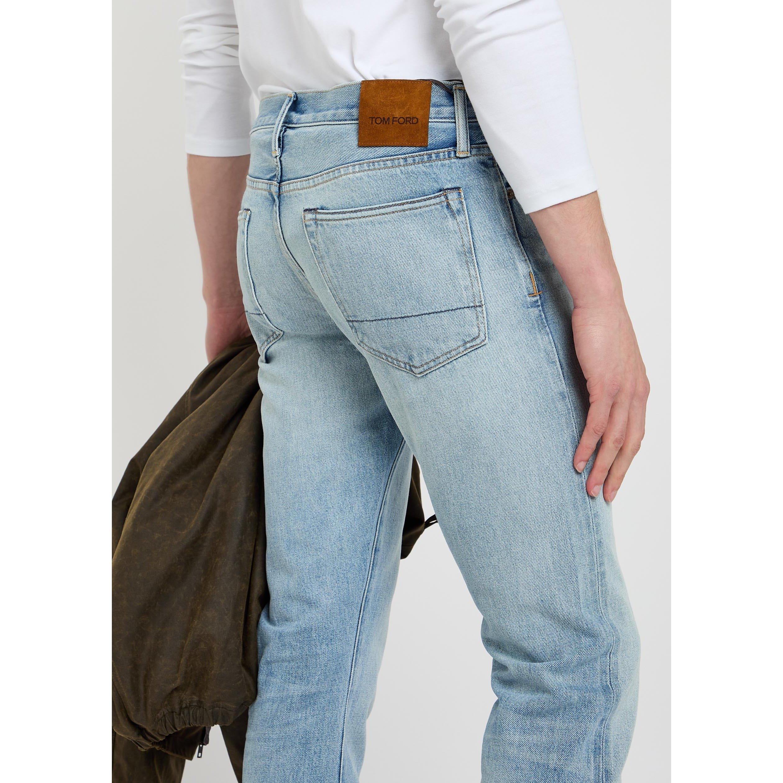 DENIM - Tom Ford - TF SELVEDGE DENIM STRAIGHT FIT - 4