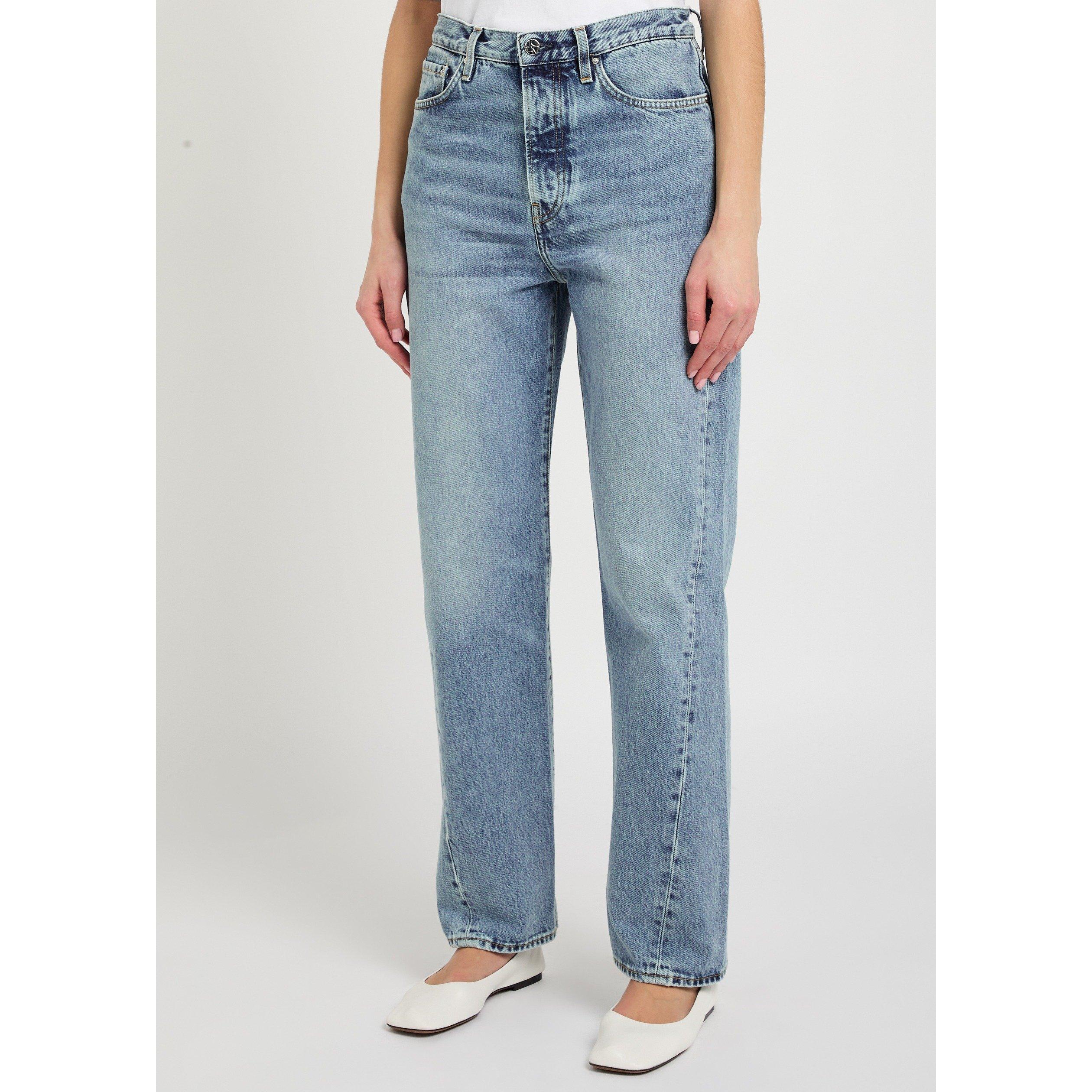 BLUE DENIM - Toteme - Twisted seam denim full length - 2