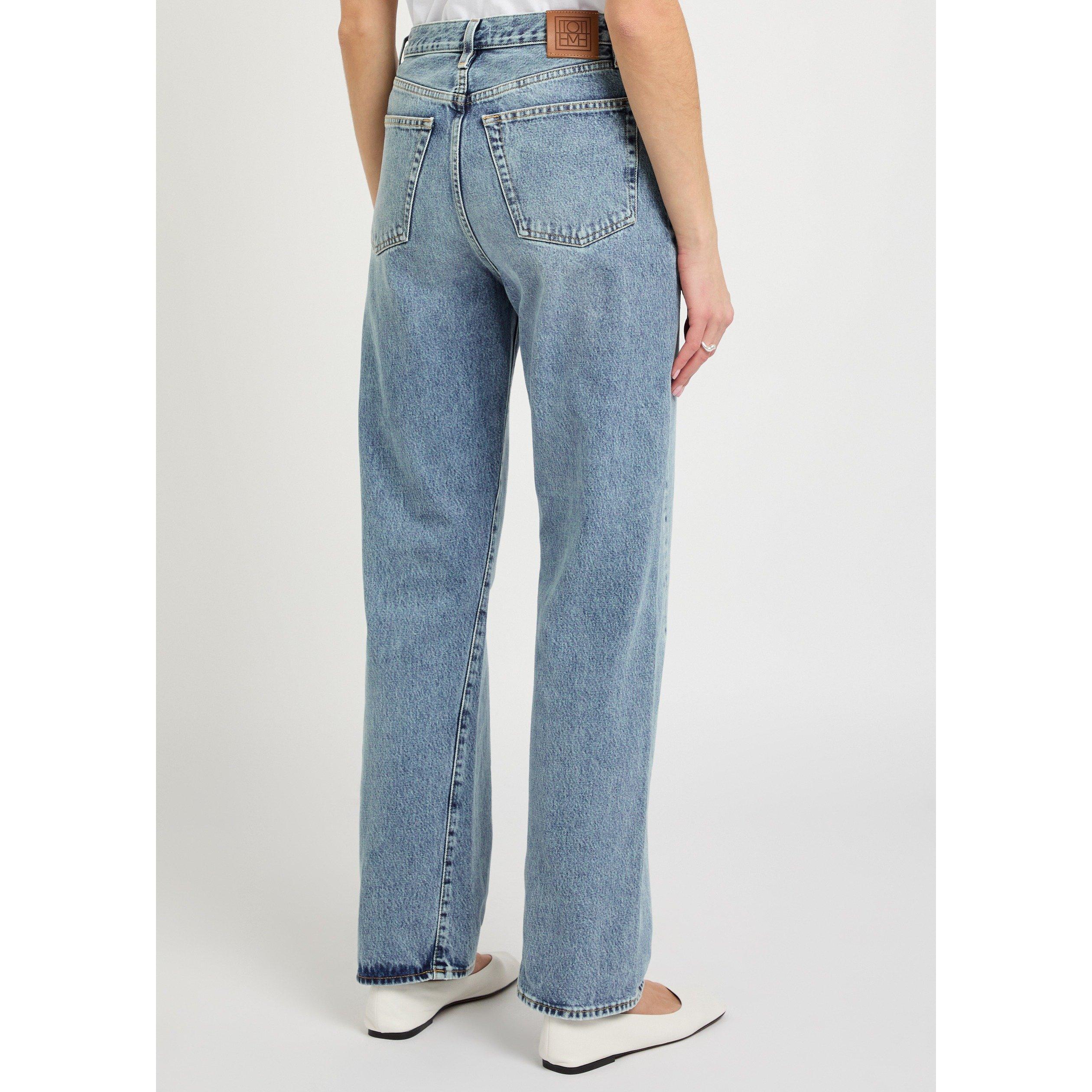 BLUE DENIM - Toteme - Twisted seam denim full length - 3