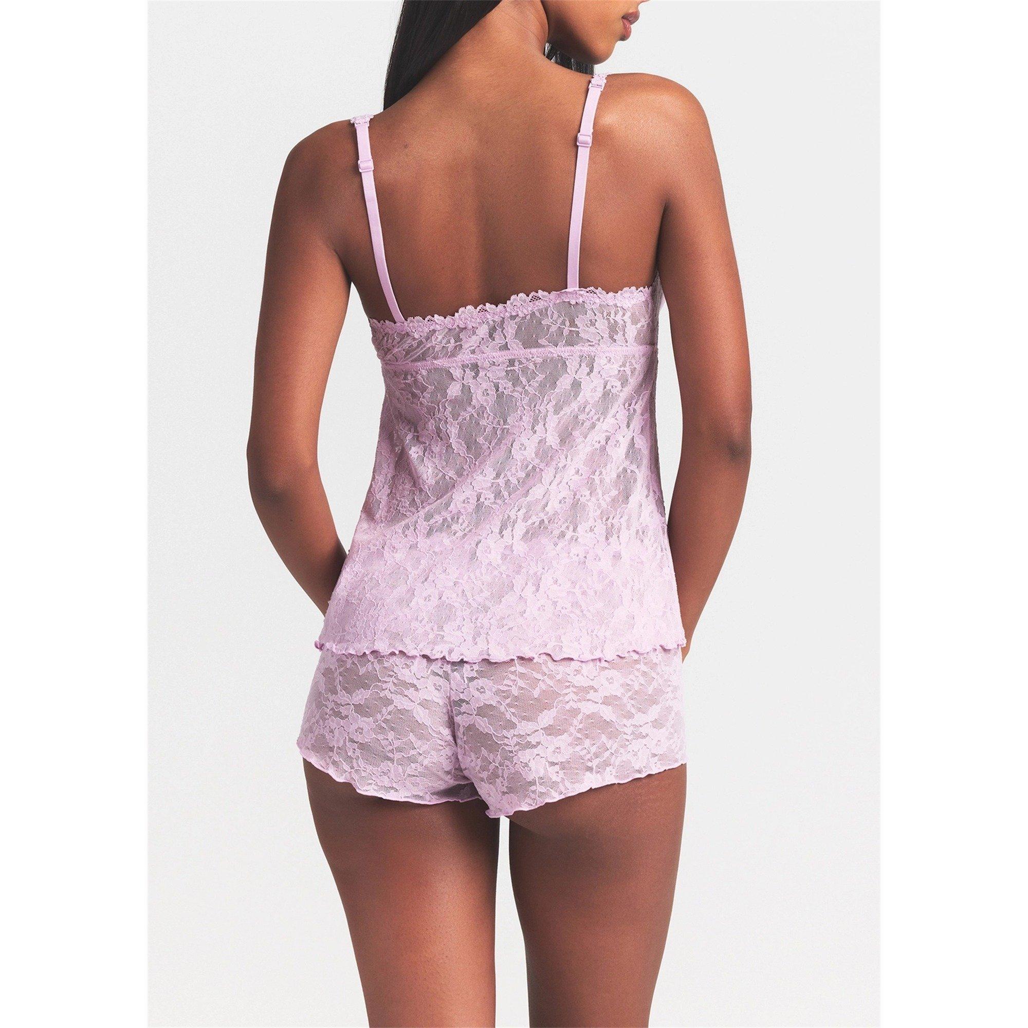 LIGHT PINK - SKIMS - Women's Lace Babydoll Top - 3